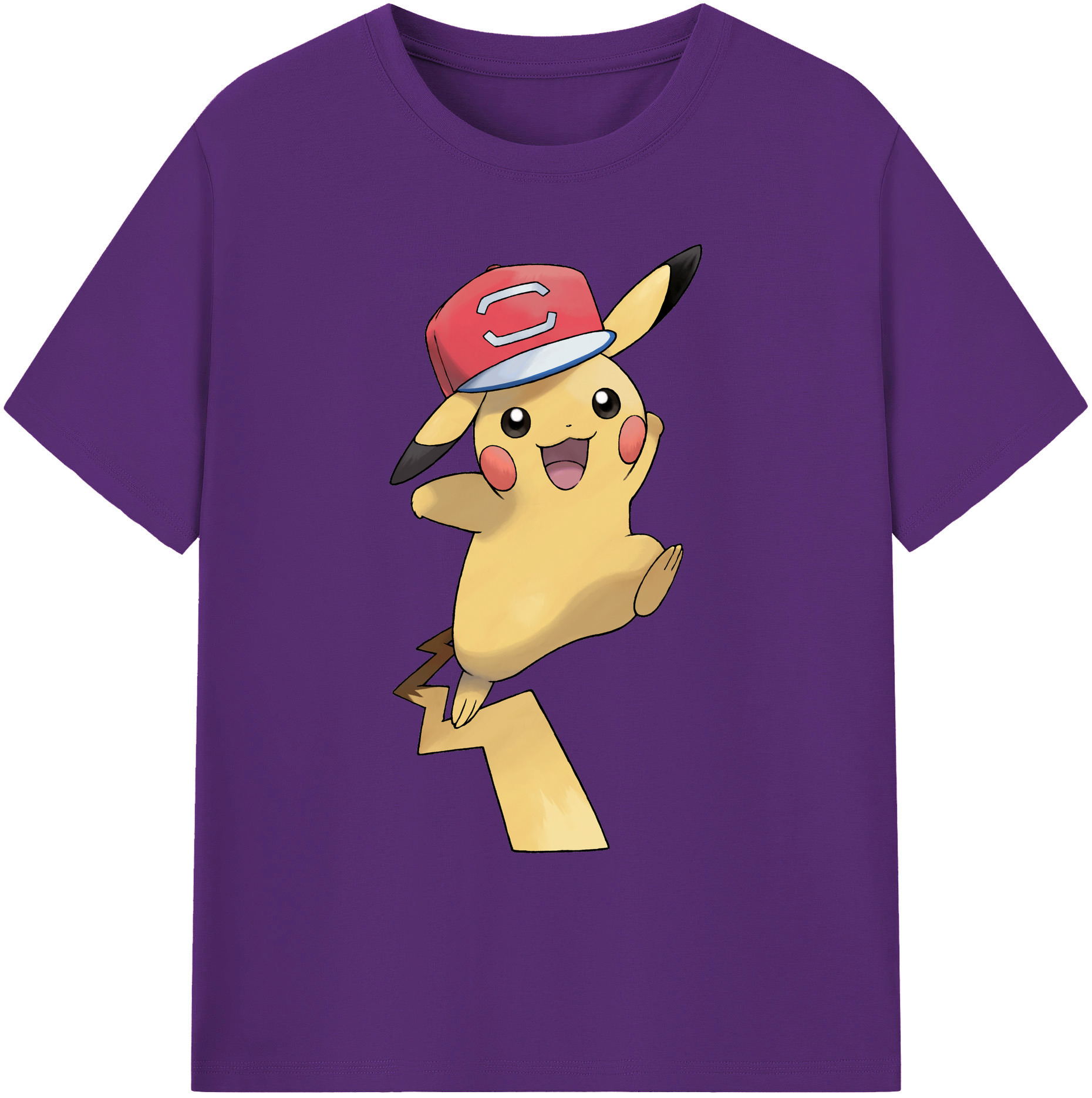 （画像用） ポケットモンスター Pokémon 綿100％ メンズ半袖Tシャツ｜肌触りやわらか＆通気性