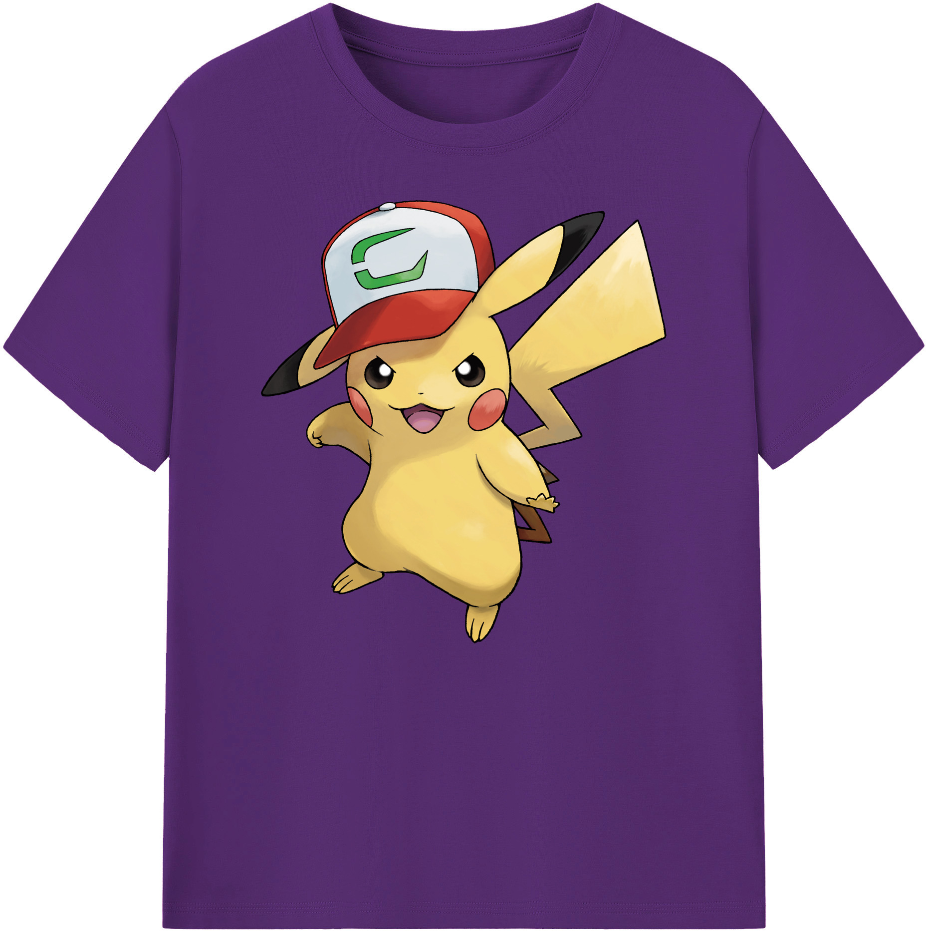 （画像用） ポケットモンスター Pokémon 綿100％ メンズ半袖Tシャツ｜肌触りやわらか＆通気性