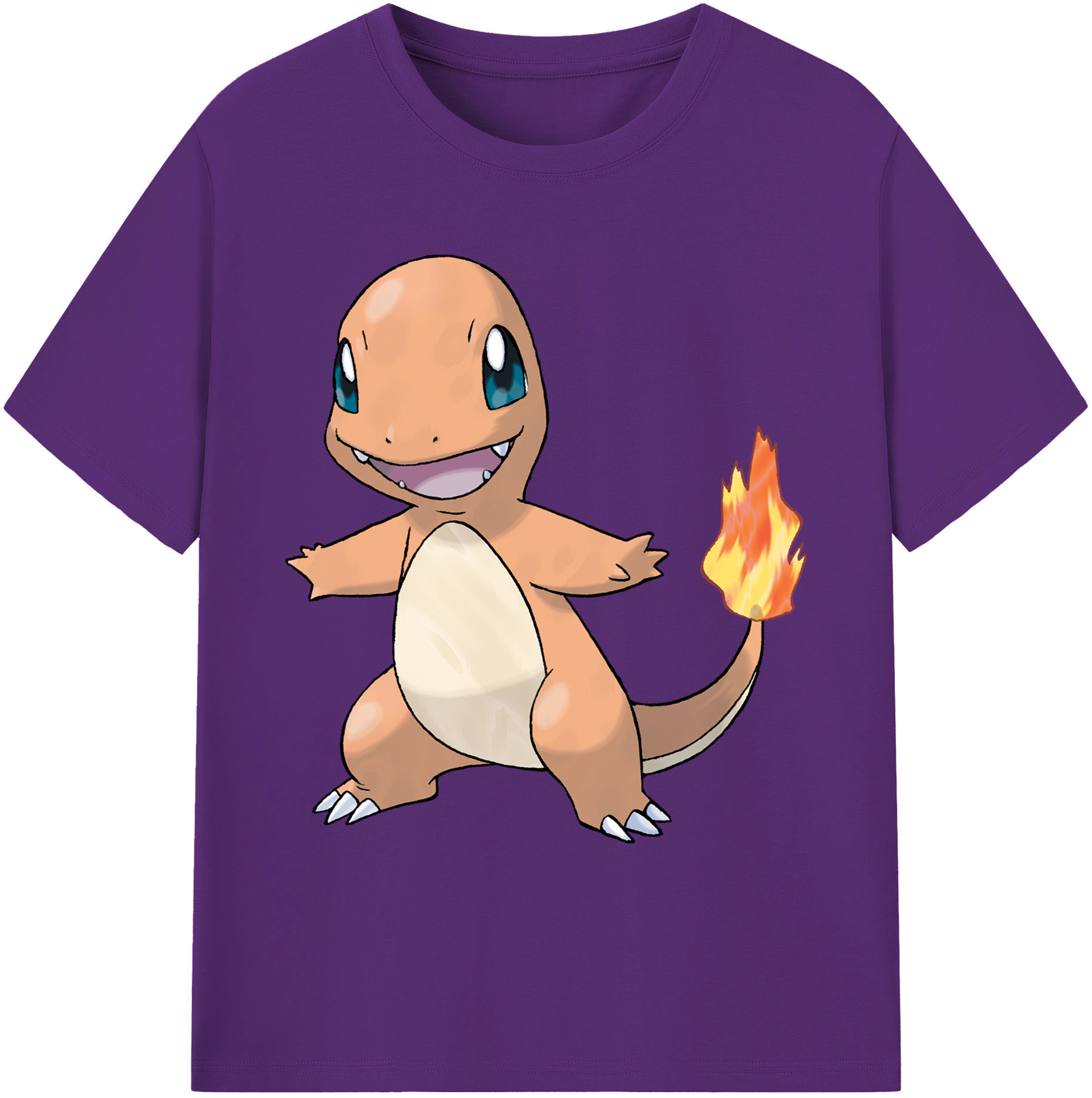 （画像用） ポケットモンスター Pokémon 綿100％ メンズ半袖Tシャツ｜肌触りやわらか＆通気性