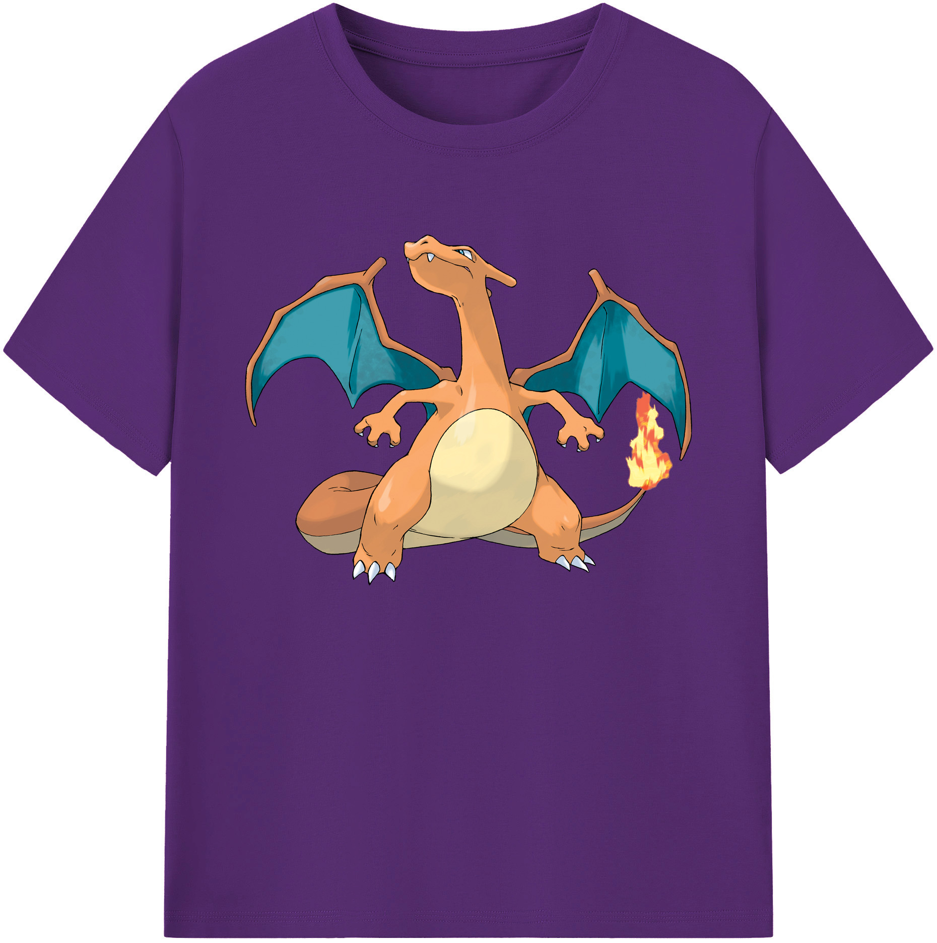 （画像用） ポケットモンスター Pokémon 綿100％ メンズ半袖Tシャツ｜肌触りやわらか＆通気性