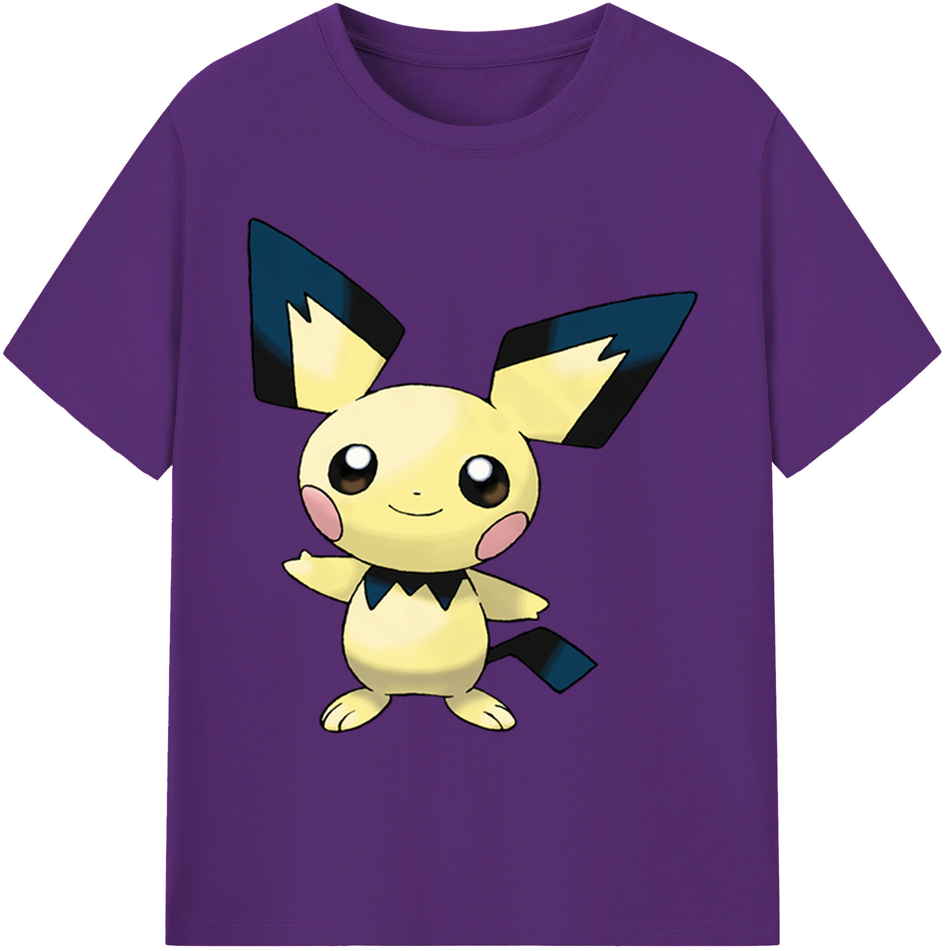 （画像用） ポケットモンスター Pokémon 綿100％ メンズ半袖Tシャツ｜肌触りやわらか＆通気性