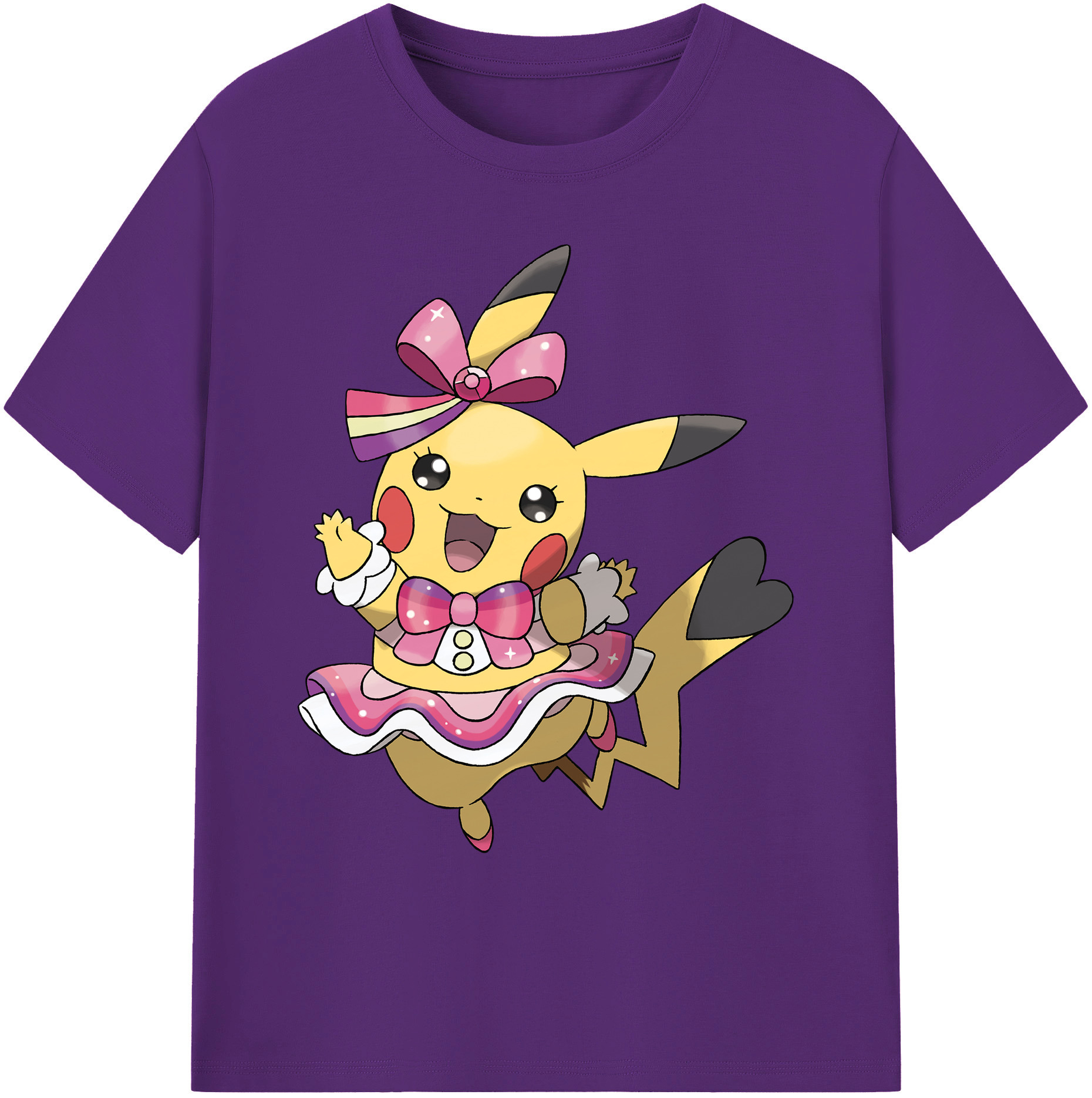 （画像用） ポケットモンスター Pokémon 綿100％ メンズ半袖Tシャツ｜肌触りやわらか＆通気性