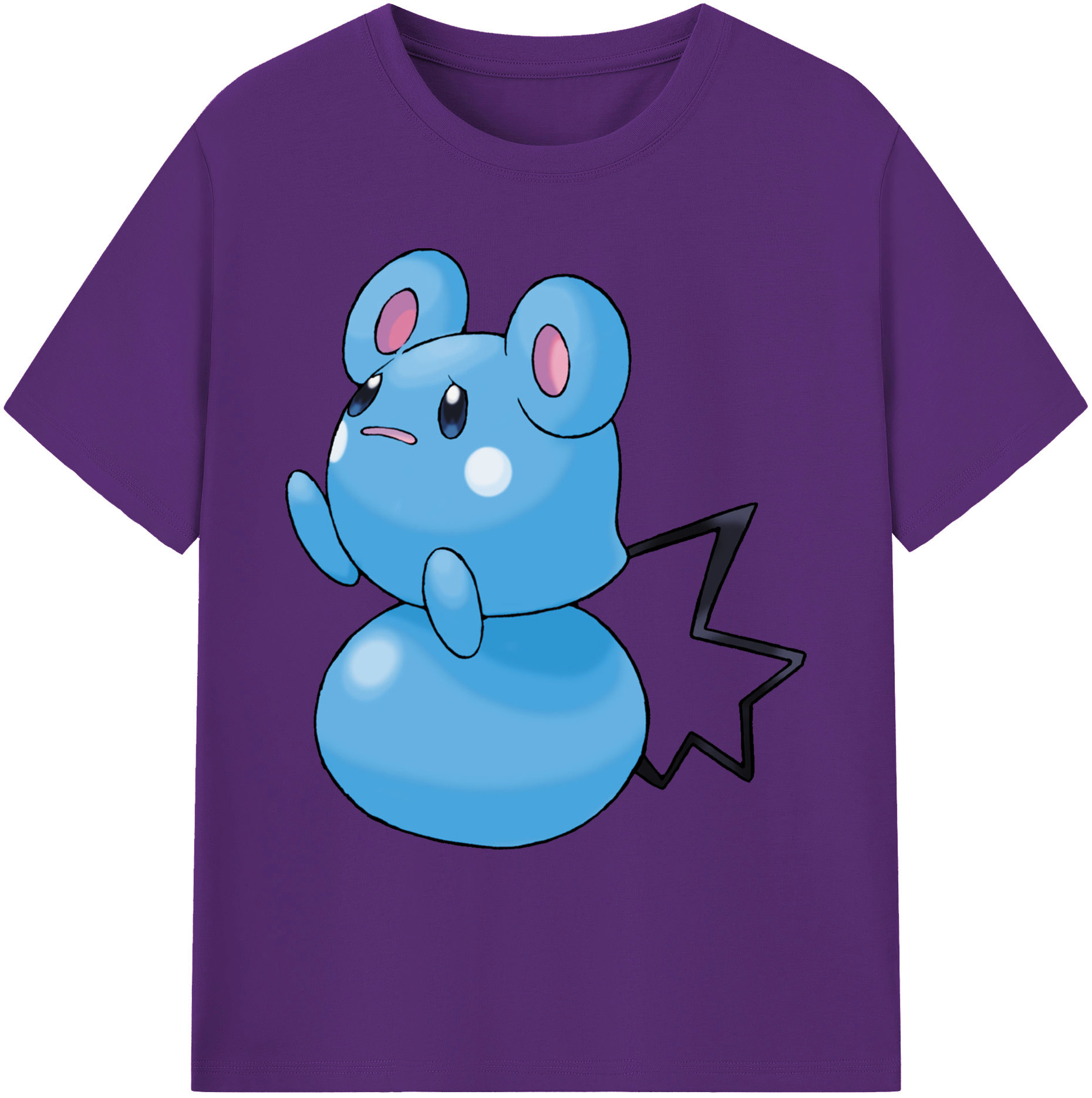 （画像用） ポケットモンスター Pokémon 綿100％ メンズ半袖Tシャツ｜肌触りやわらか＆通気性