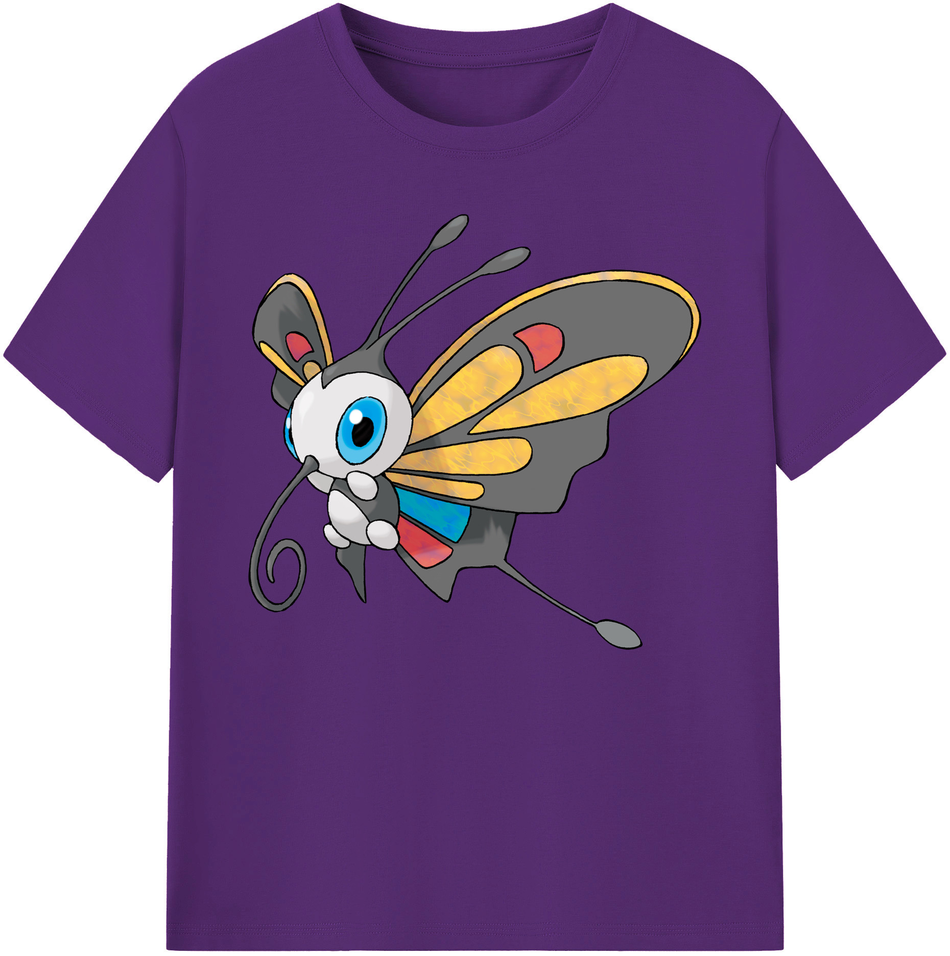 （画像用） ポケットモンスター Pokémon 綿100％ メンズ半袖Tシャツ｜肌触りやわらか＆通気性