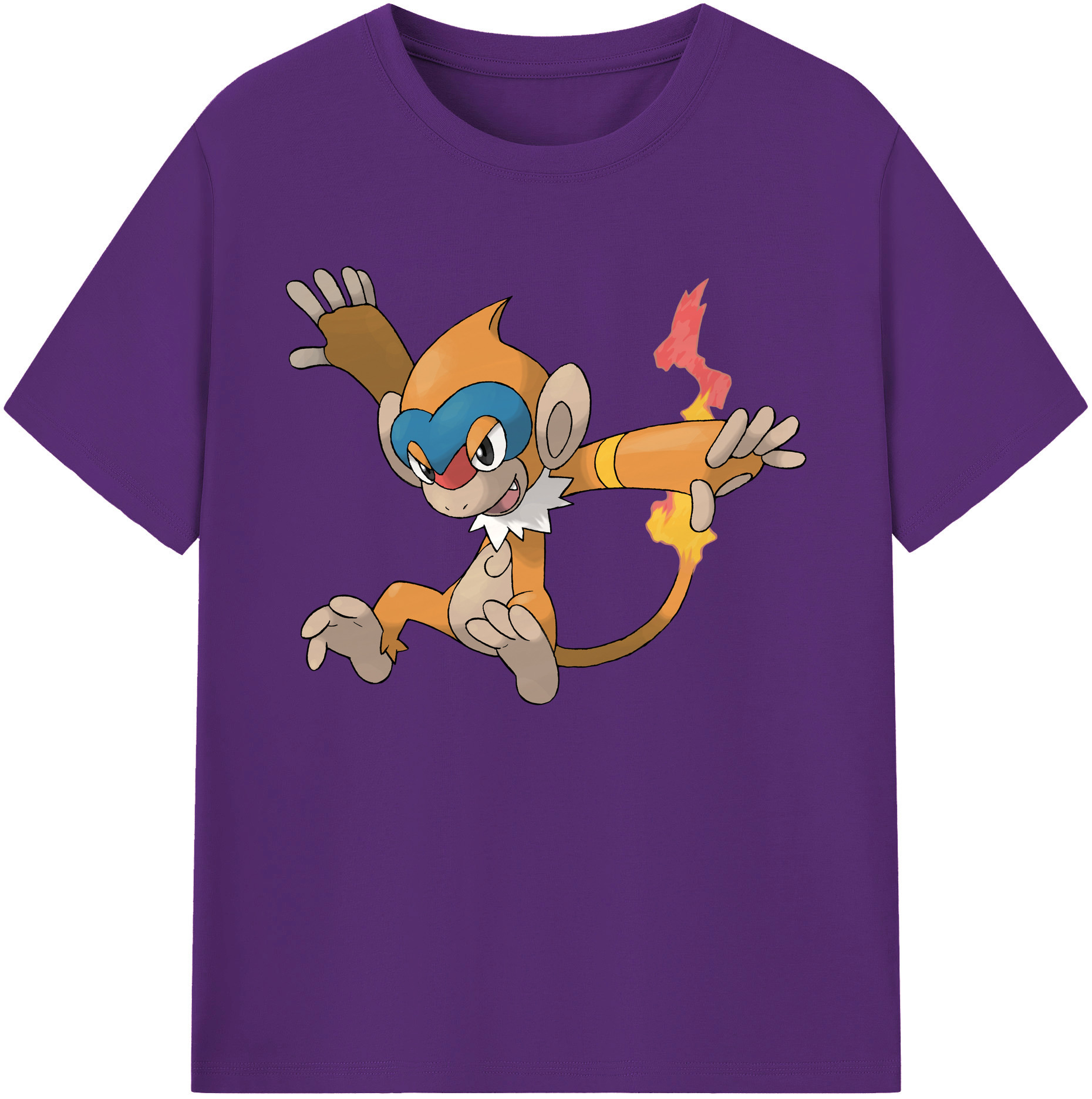 （画像用） ポケットモンスター Pokémon 綿100％ メンズ半袖Tシャツ｜肌触りやわらか＆通気性