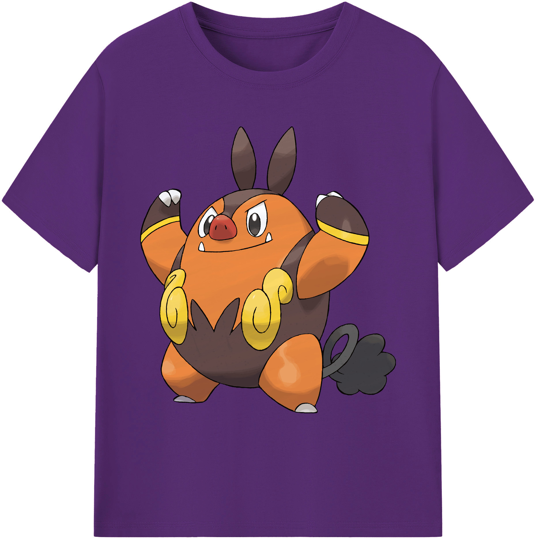 （画像用） ポケットモンスター Pokémon 綿100％ メンズ半袖Tシャツ｜肌触りやわらか＆通気性