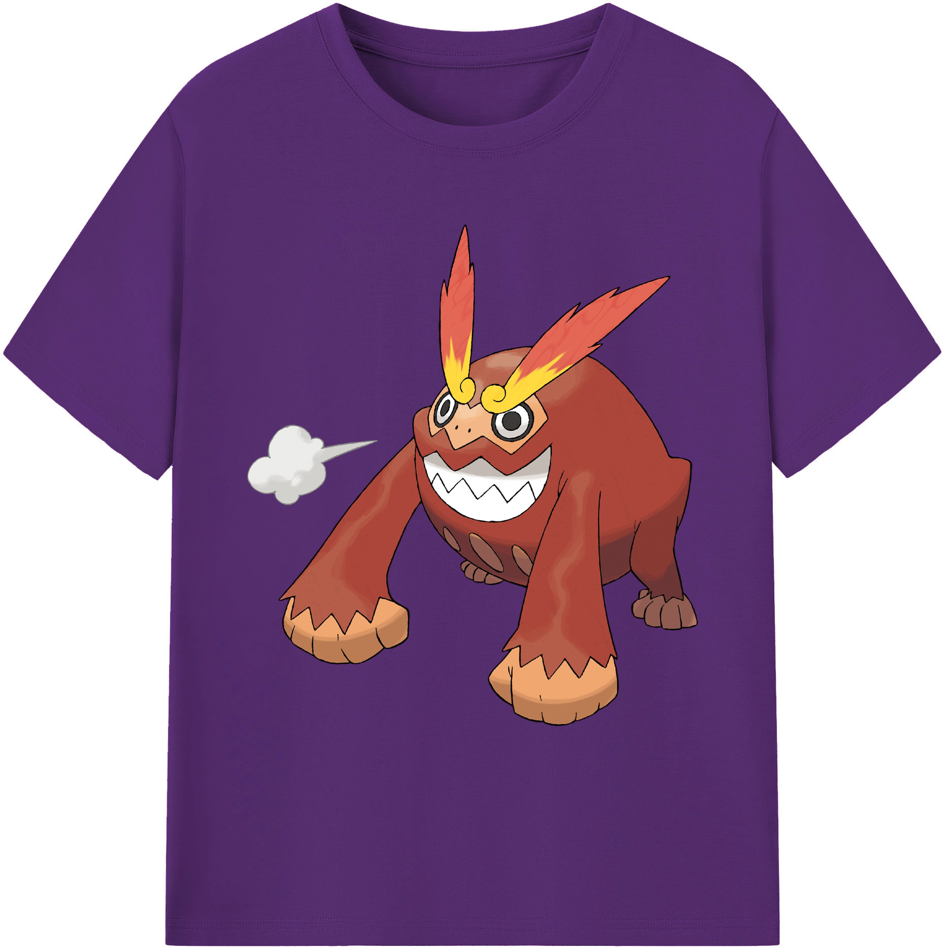 （画像用） ポケットモンスター Pokémon 綿100％ メンズ半袖Tシャツ｜肌触りやわらか＆通気性