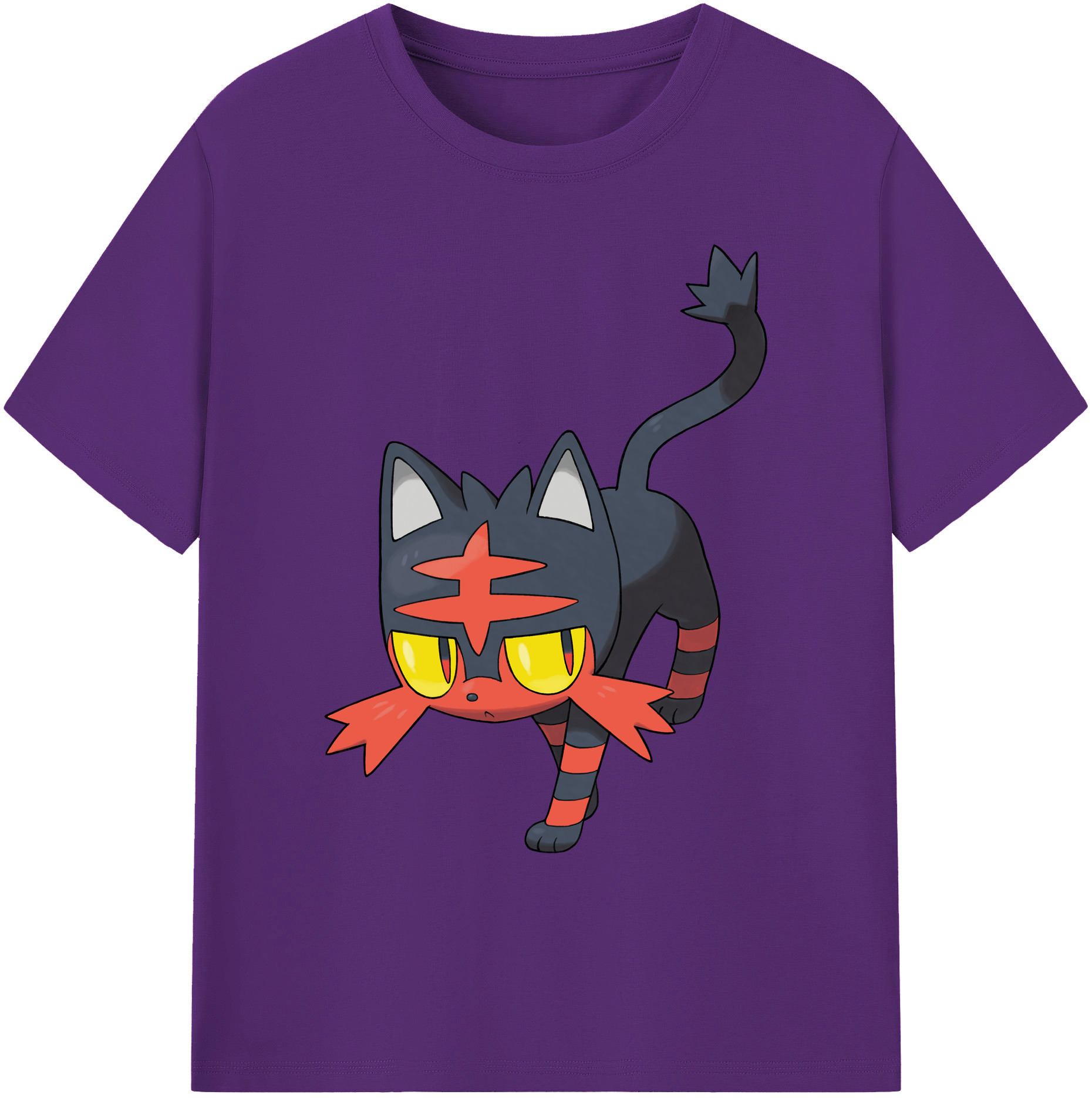 （画像用） ポケットモンスター Pokémon 綿100％ メンズ半袖Tシャツ｜肌触りやわらか＆通気性