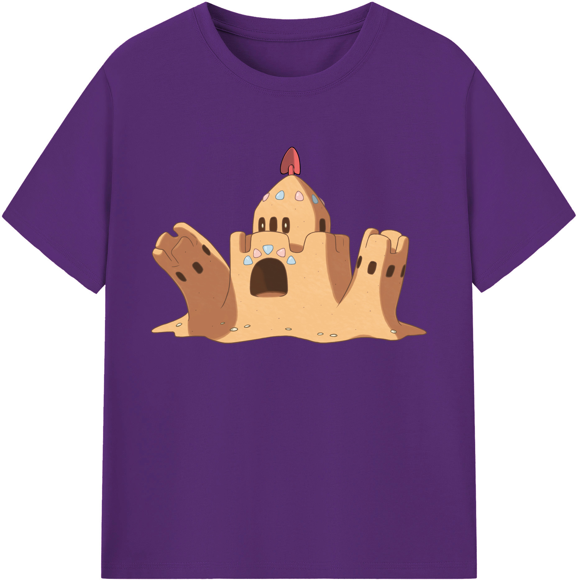 （画像用） ポケットモンスター Pokémon 綿100％ メンズ半袖Tシャツ｜肌触りやわらか＆通気性