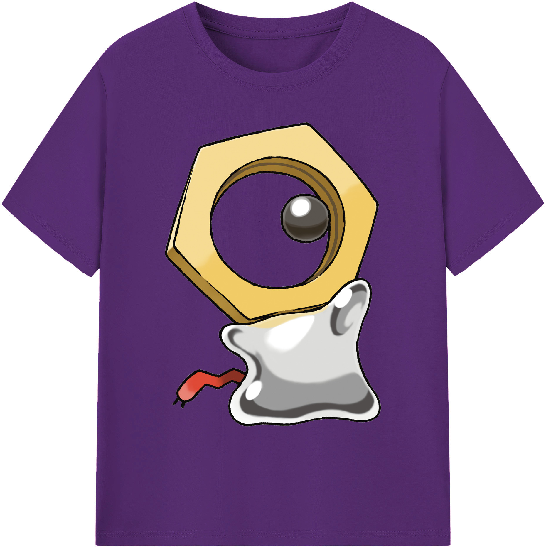 （画像用） ポケットモンスター Pokémon 綿100％ メンズ半袖Tシャツ｜肌触りやわらか＆通気性