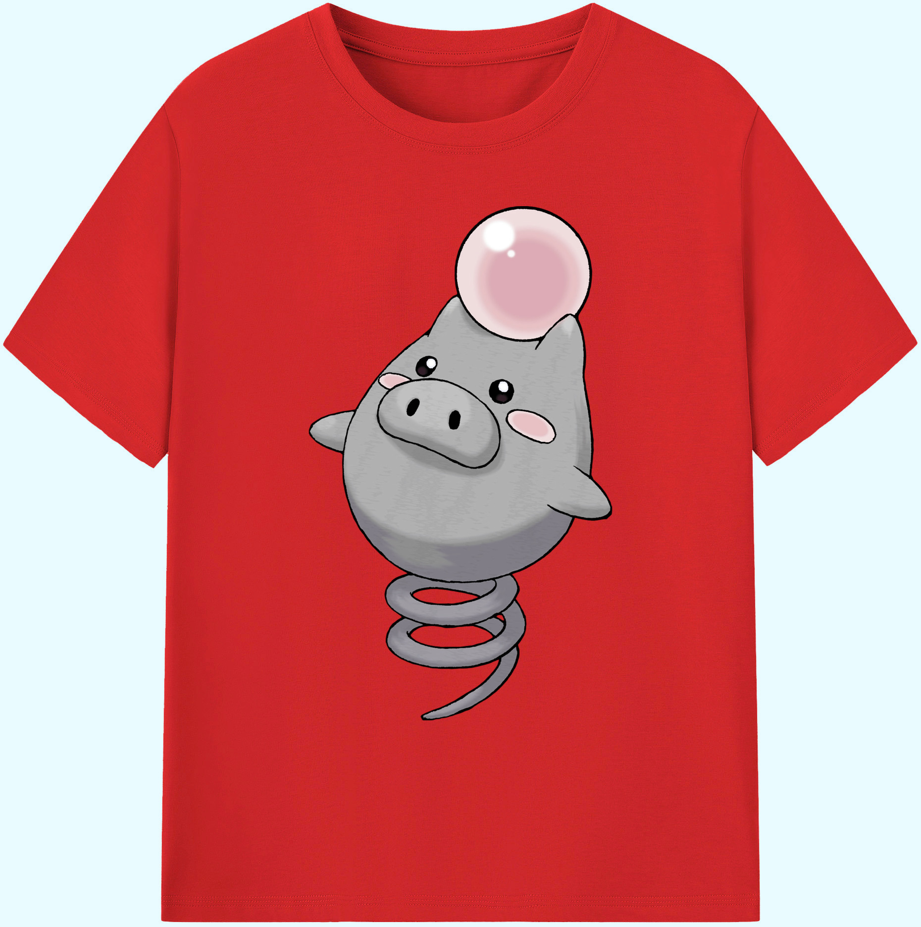 （画像用） ポケットモンスター Pokémon 綿100％ メンズ半袖Tシャツ｜肌触りやわらか＆通気性