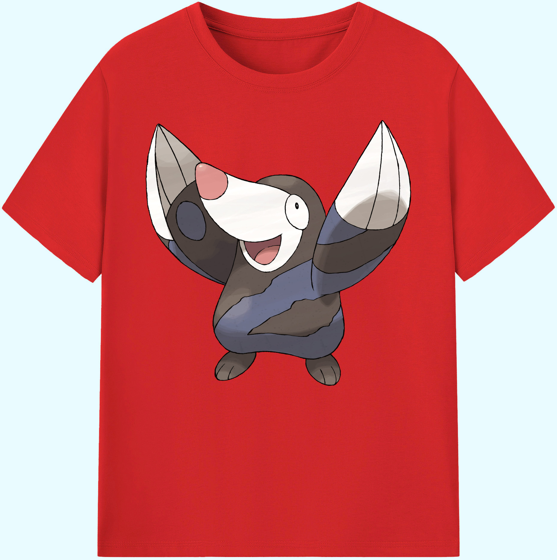 （画像用） ポケットモンスター Pokémon 綿100％ メンズ半袖Tシャツ｜肌触りやわらか＆通気性