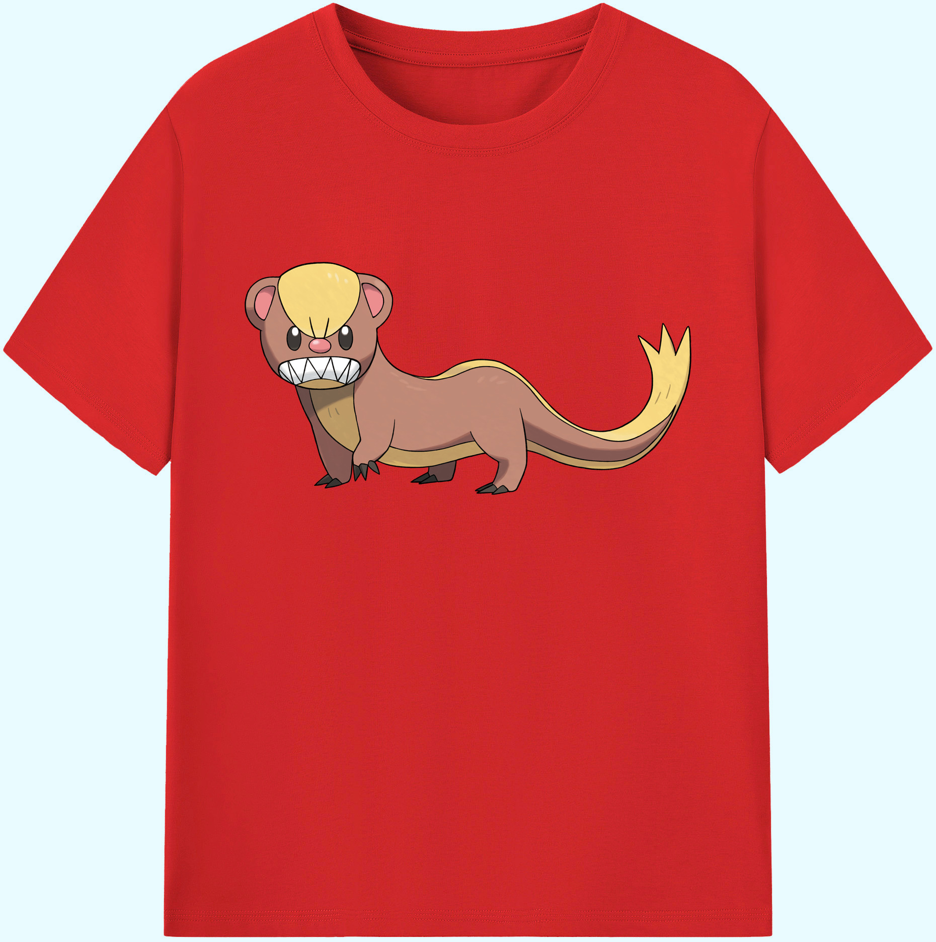 （画像用） ポケットモンスター Pokémon 綿100％ メンズ半袖Tシャツ｜肌触りやわらか＆通気性