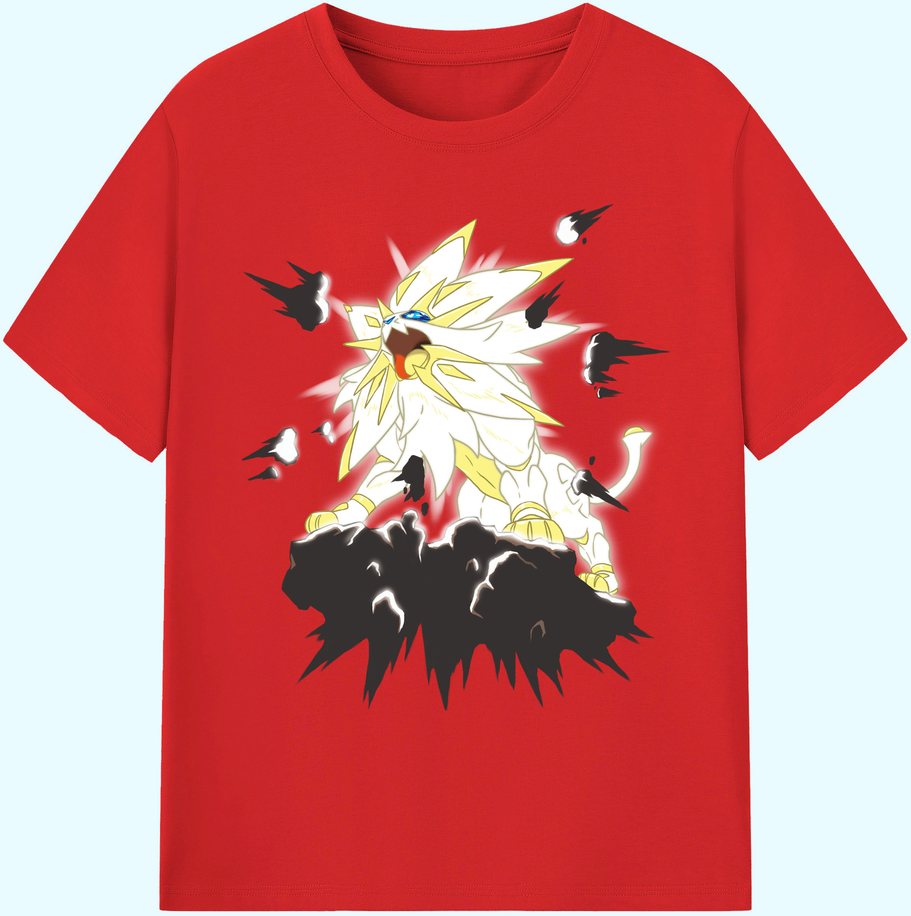 （画像用） ポケットモンスター Pokémon 綿100％ メンズ半袖Tシャツ｜肌触りやわらか＆通気性