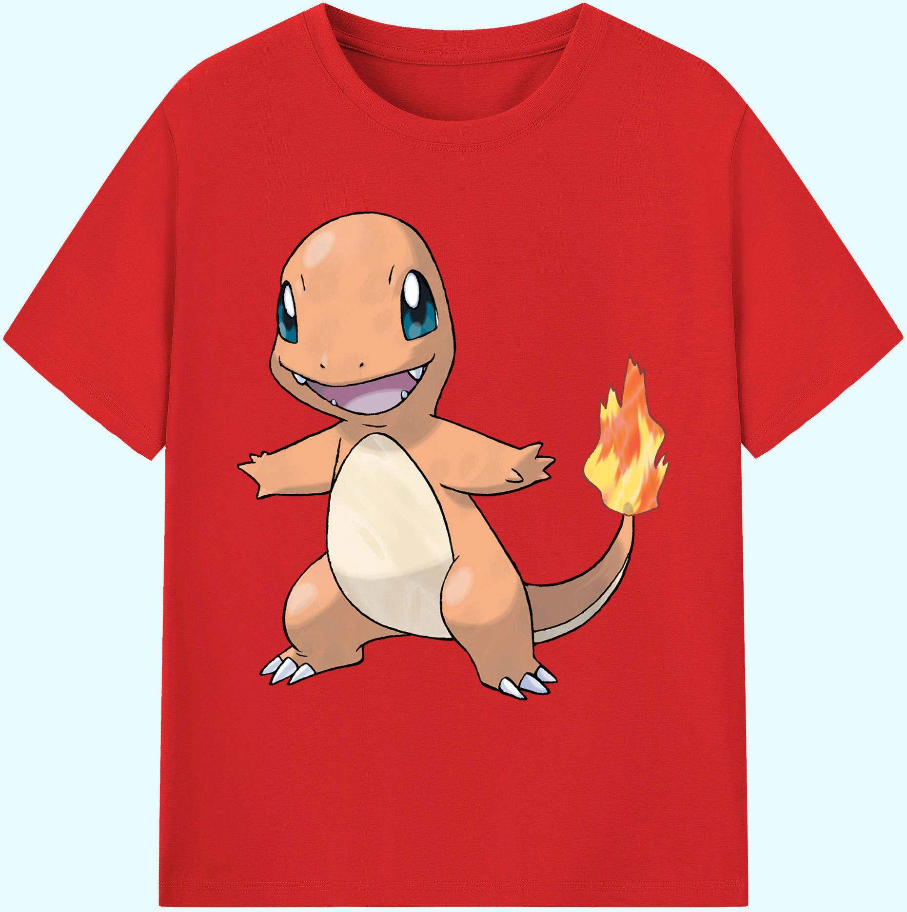 （画像用） ポケットモンスター Pokémon 綿100％ メンズ半袖Tシャツ｜肌触りやわらか＆通気性