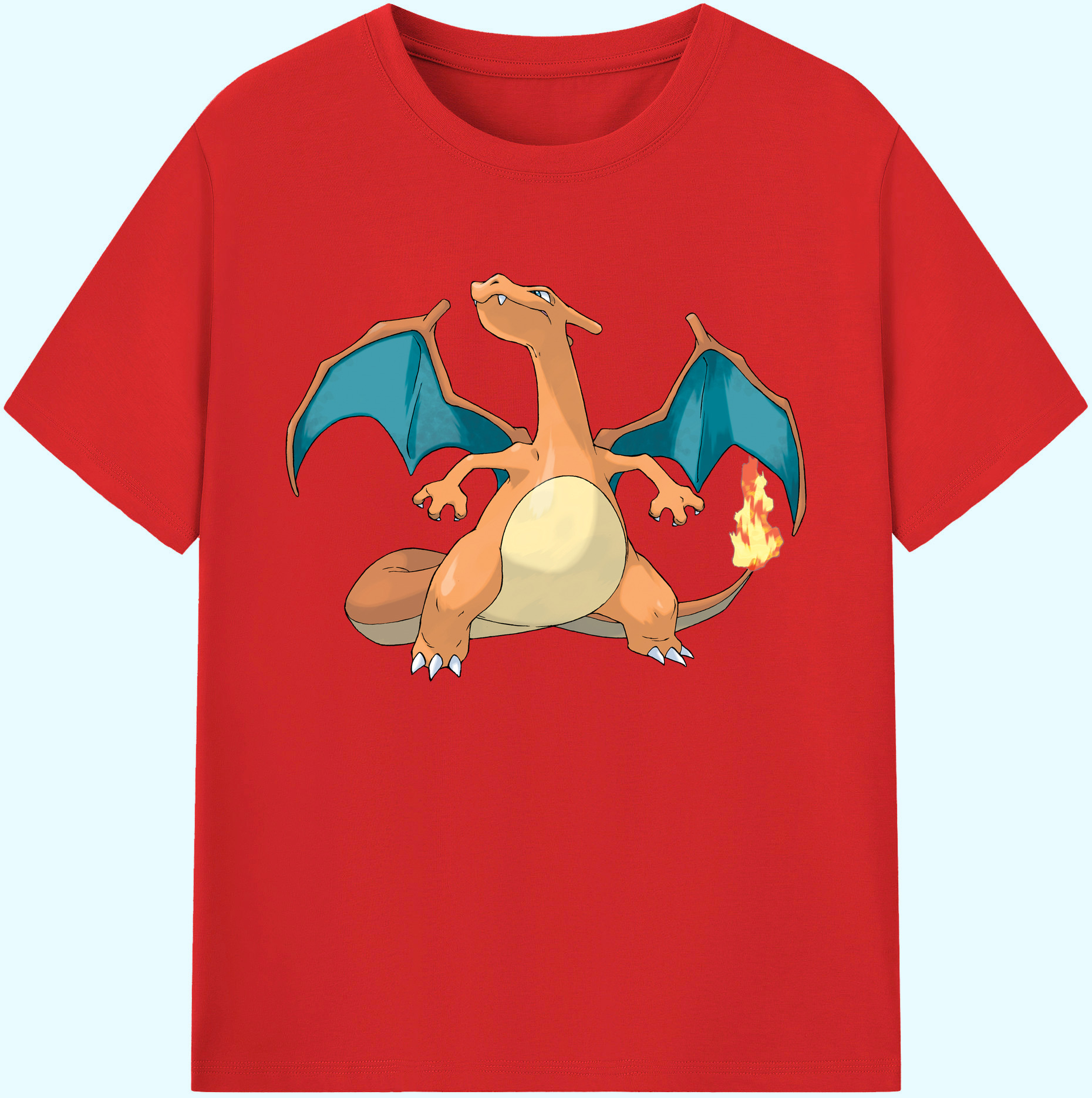 （画像用） ポケットモンスター Pokémon 綿100％ メンズ半袖Tシャツ｜肌触りやわらか＆通気性