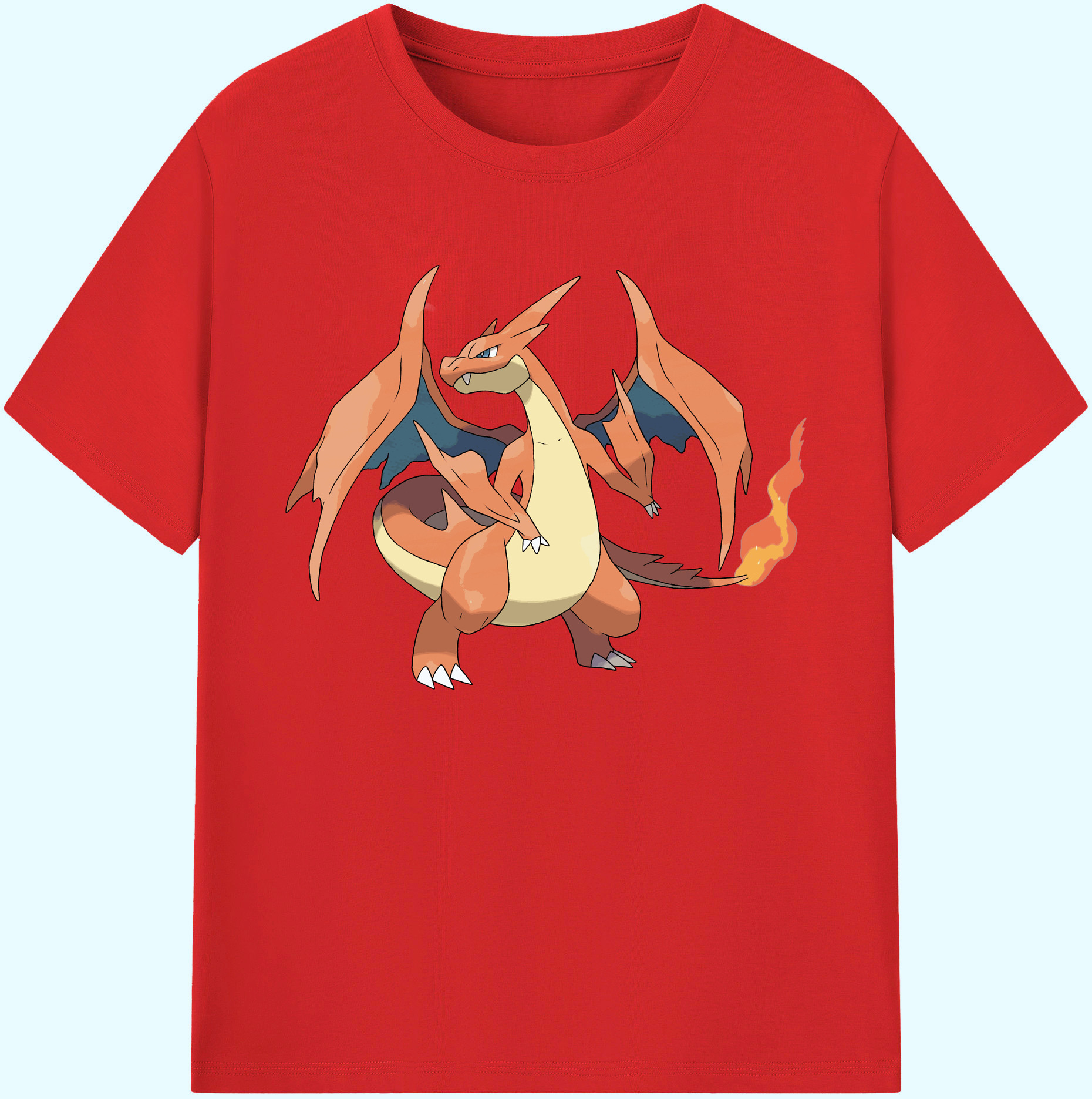 （画像用） ポケットモンスター Pokémon 綿100％ メンズ半袖Tシャツ｜肌触りやわらか＆通気性