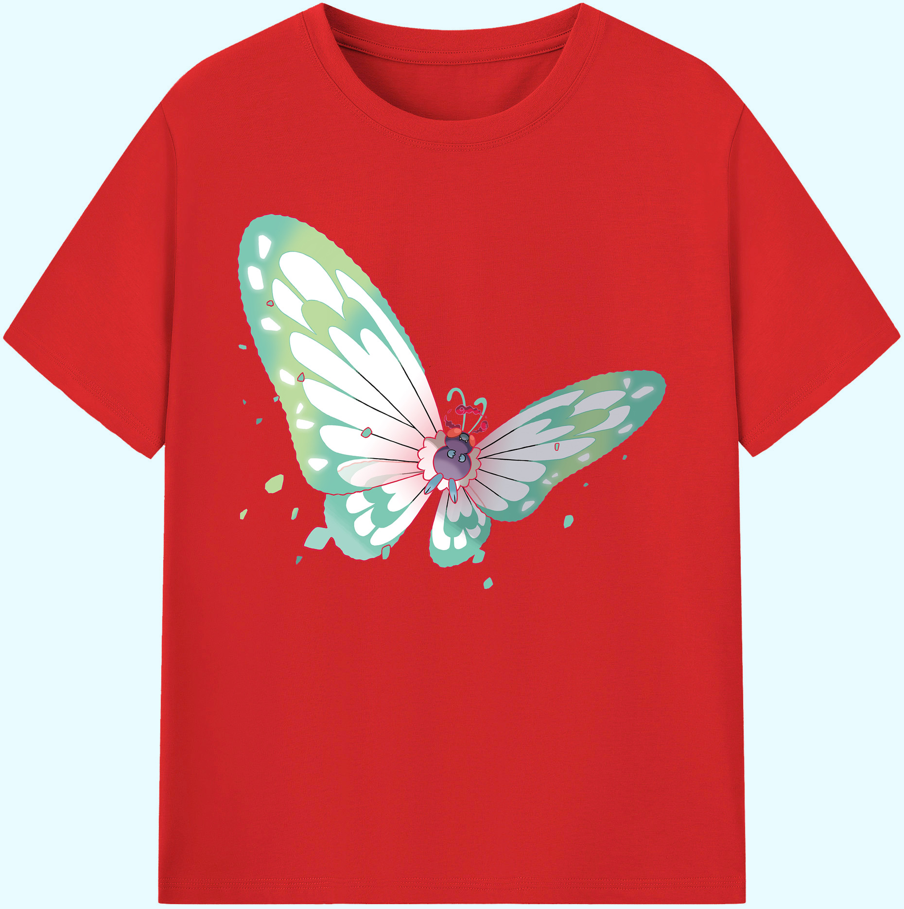 （画像用） ポケットモンスター Pokémon 綿100％ メンズ半袖Tシャツ｜肌触りやわらか＆通気性