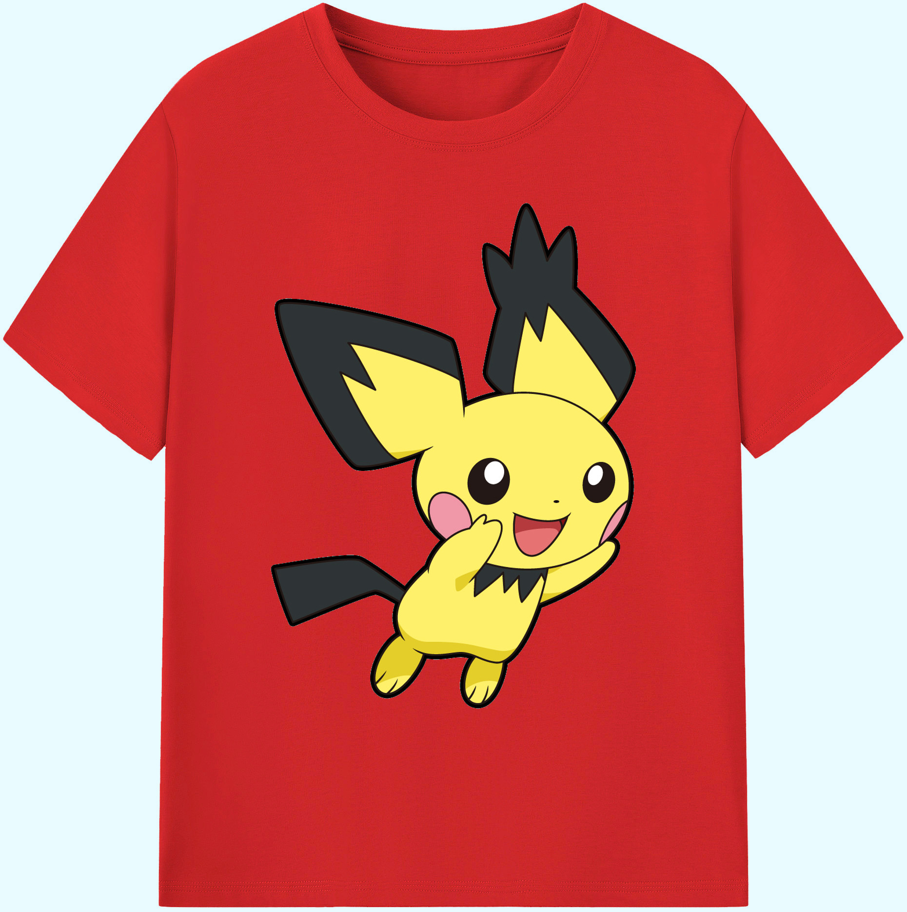 （画像用） ポケットモンスター Pokémon 綿100％ メンズ半袖Tシャツ｜肌触りやわらか＆通気性
