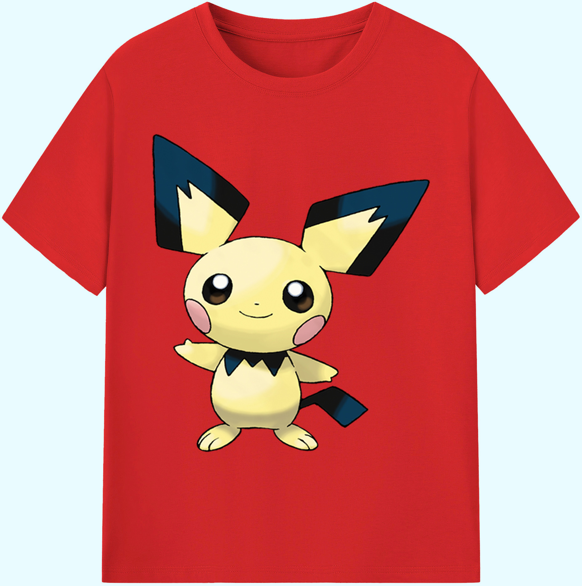 （画像用） ポケットモンスター Pokémon 綿100％ メンズ半袖Tシャツ｜肌触りやわらか＆通気性