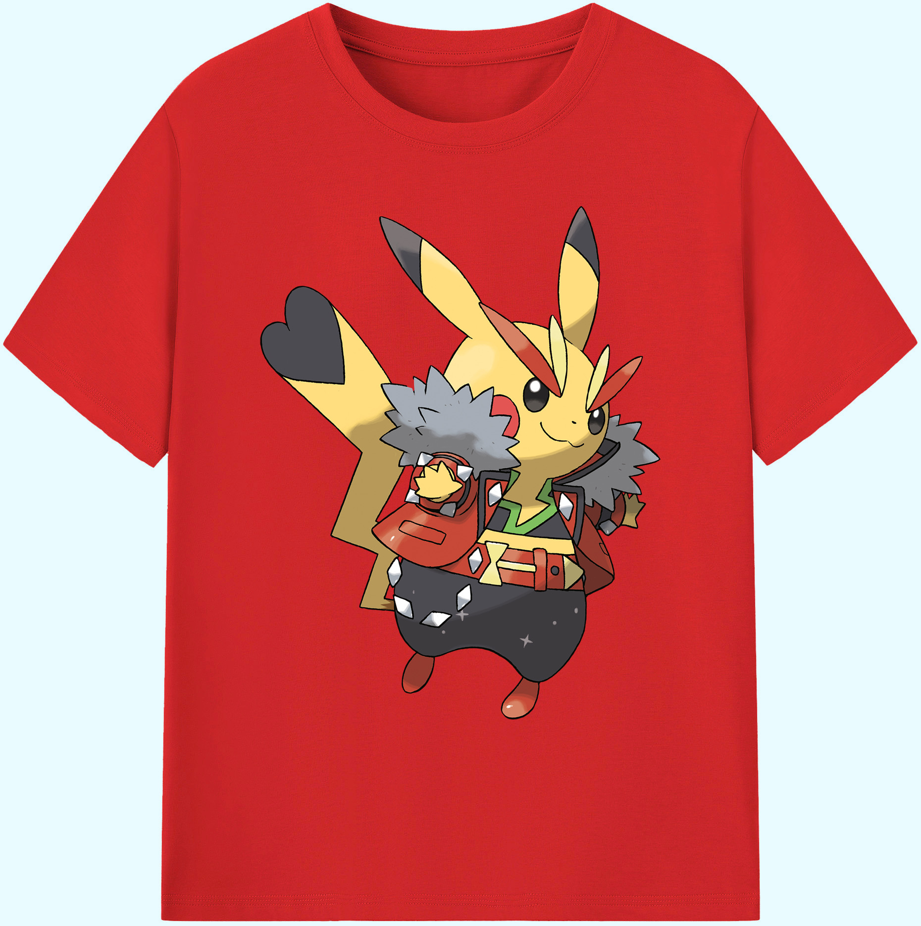 （画像用） ポケットモンスター Pokémon 綿100％ メンズ半袖Tシャツ｜肌触りやわらか＆通気性