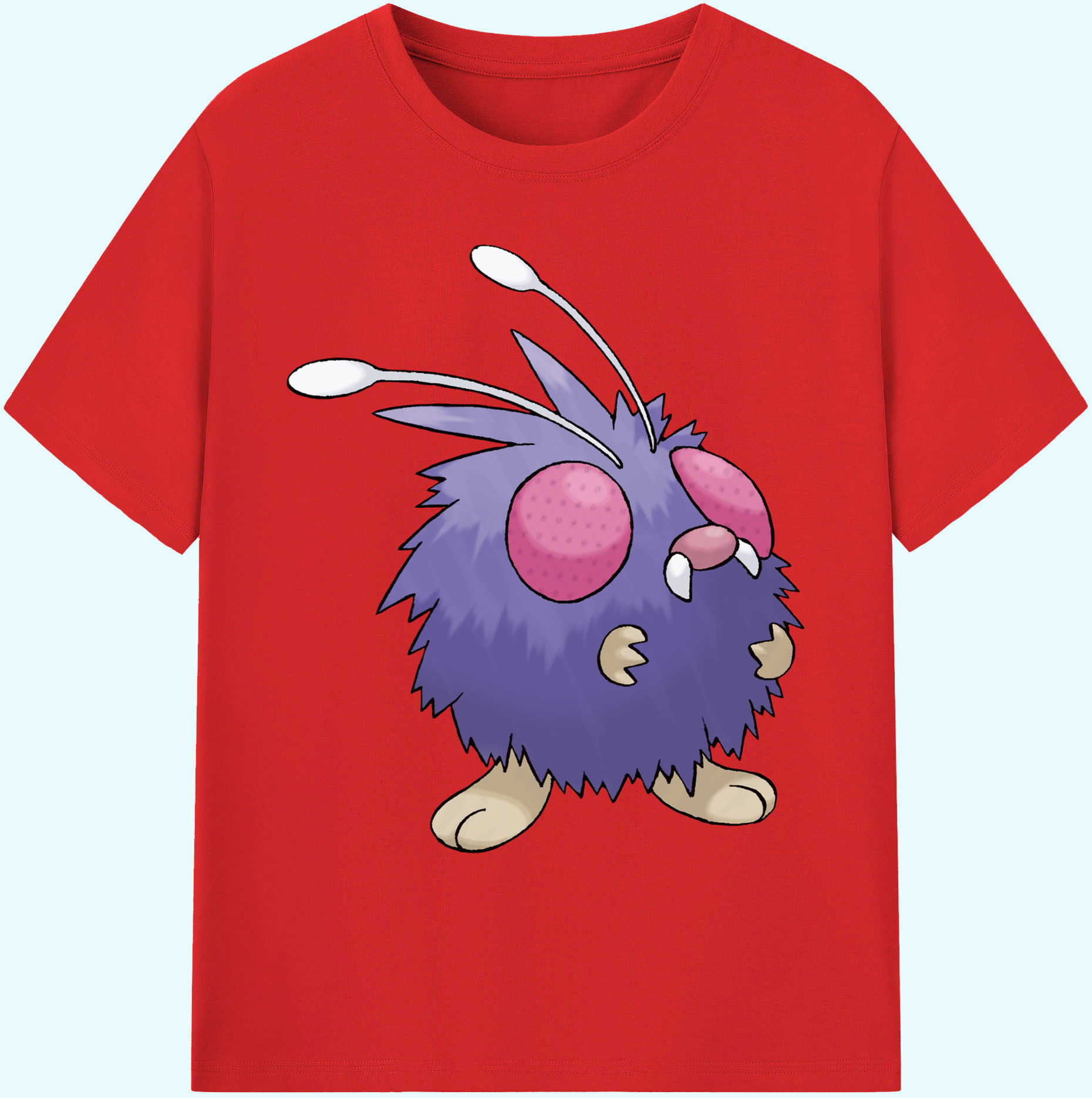 （画像用） ポケットモンスター Pokémon 綿100％ メンズ半袖Tシャツ｜肌触りやわらか＆通気性