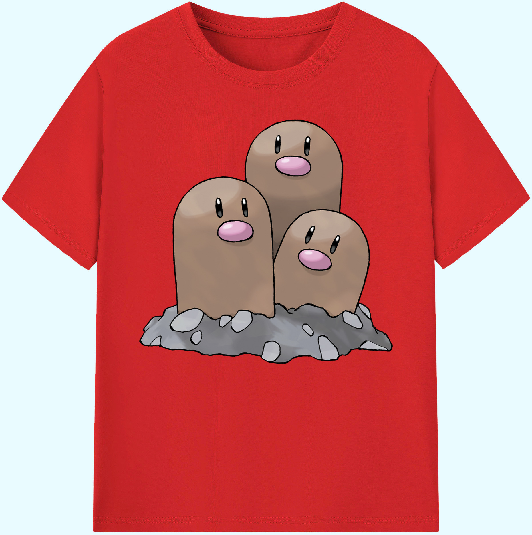 （画像用） ポケットモンスター Pokémon 綿100％ メンズ半袖Tシャツ｜肌触りやわらか＆通気性