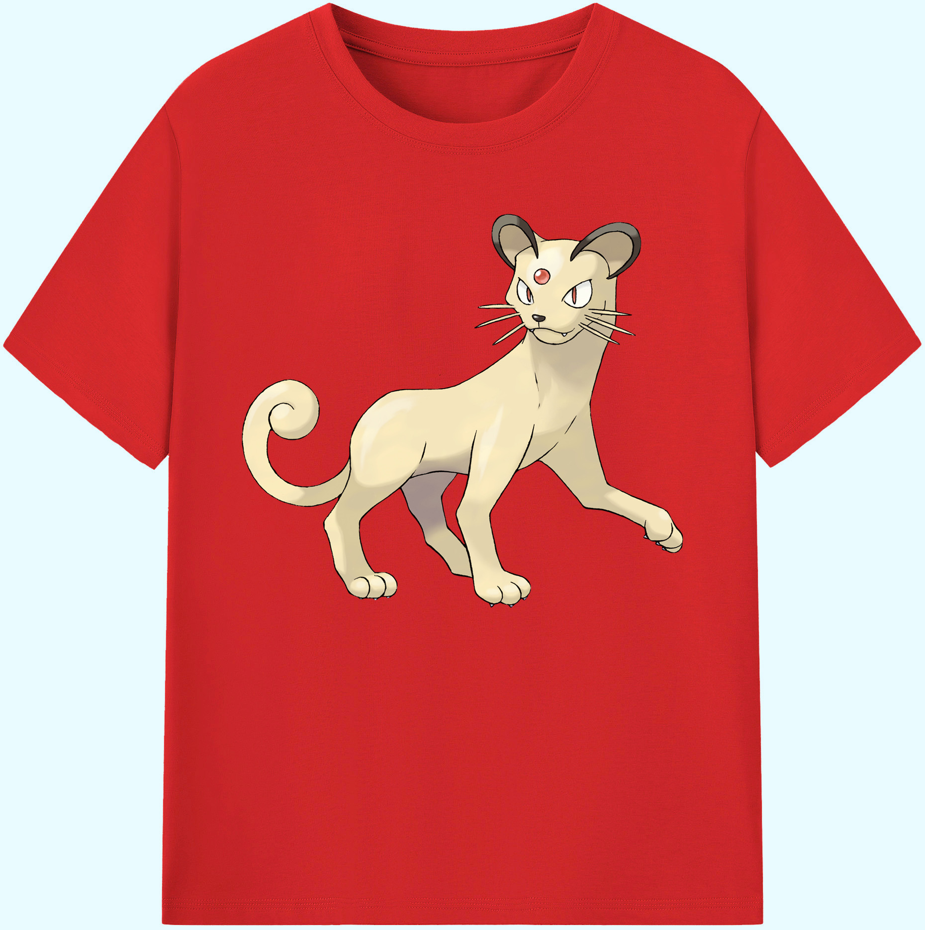 （画像用） ポケットモンスター Pokémon 綿100％ メンズ半袖Tシャツ｜肌触りやわらか＆通気性
