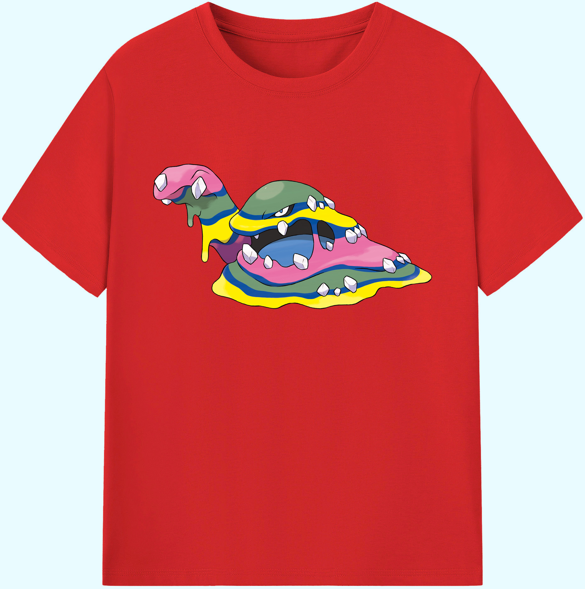（画像用） ポケットモンスター Pokémon 綿100％ メンズ半袖Tシャツ｜肌触りやわらか＆通気性