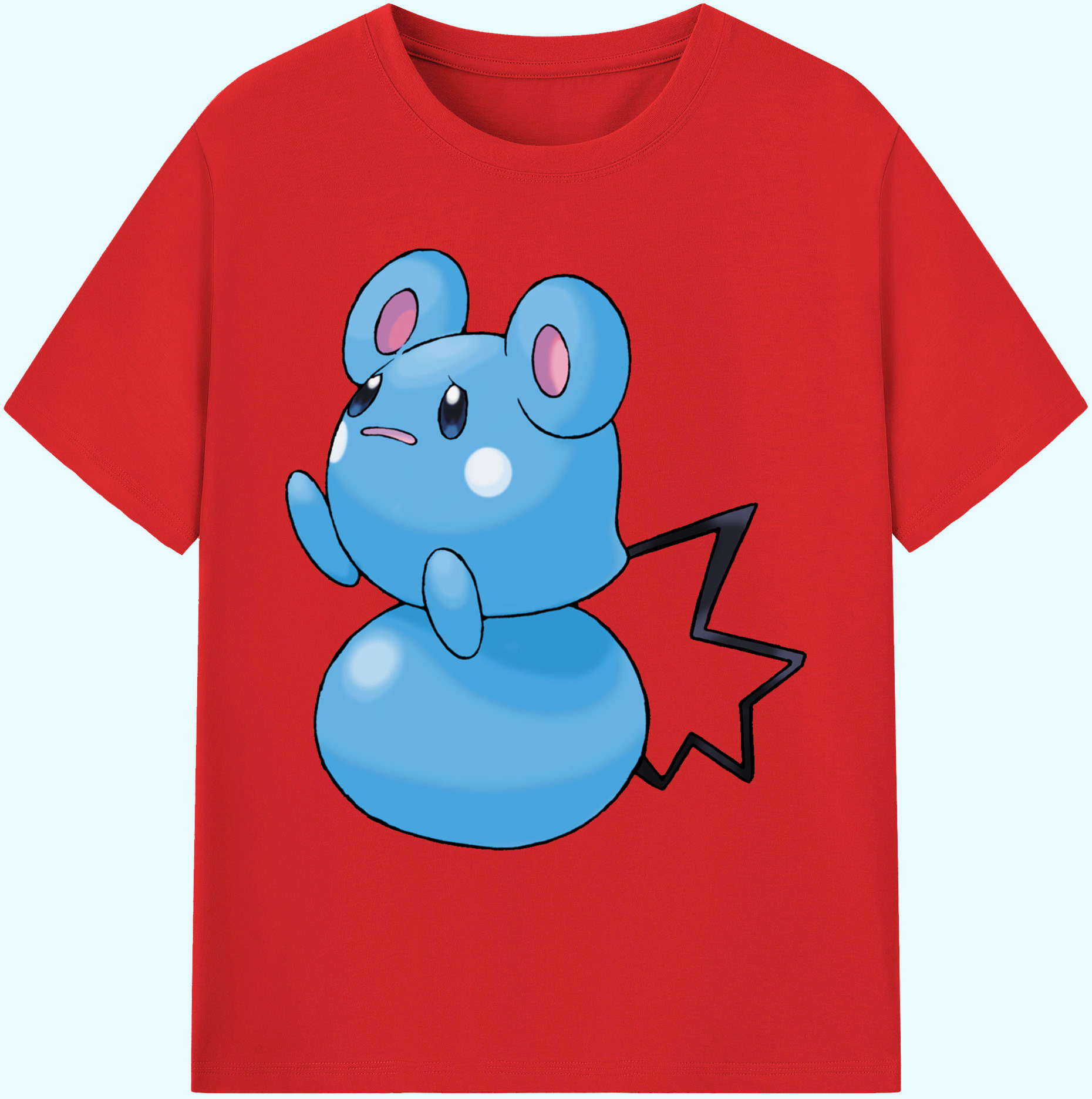 （画像用） ポケットモンスター Pokémon 綿100％ メンズ半袖Tシャツ｜肌触りやわらか＆通気性