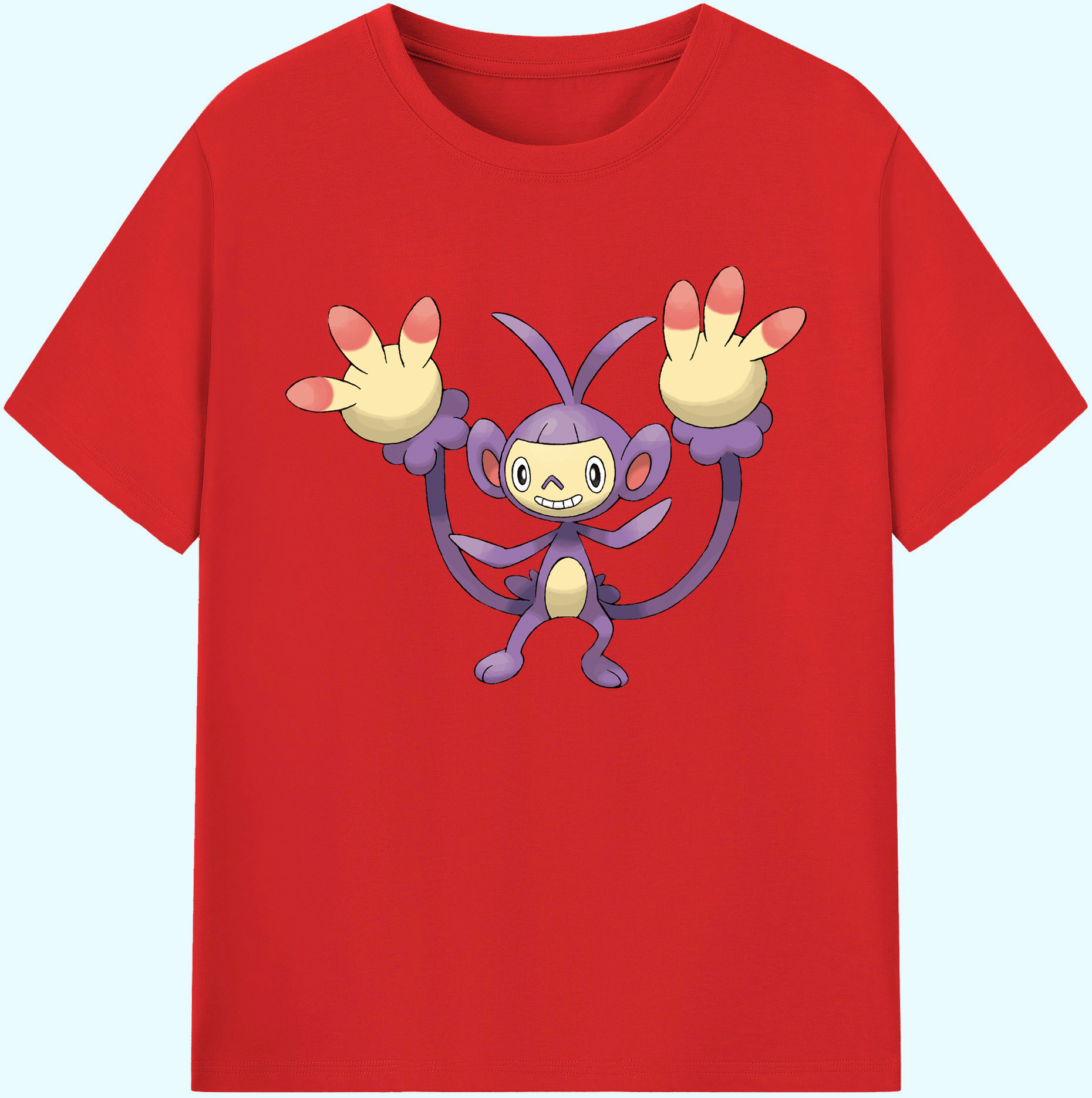 （画像用） ポケットモンスター Pokémon 綿100％ メンズ半袖Tシャツ｜肌触りやわらか＆通気性