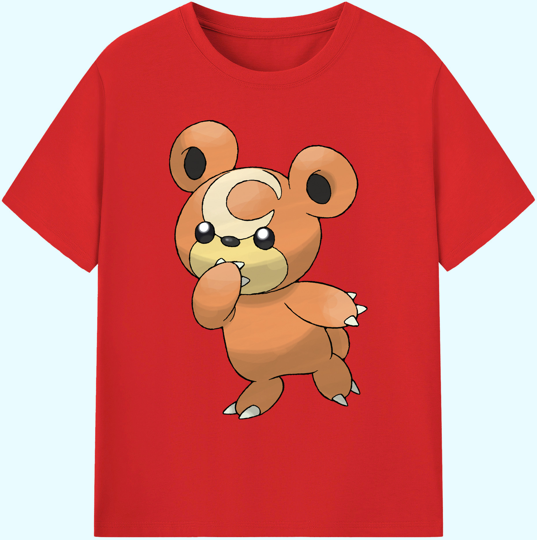 （画像用） ポケットモンスター Pokémon 綿100％ メンズ半袖Tシャツ｜肌触りやわらか＆通気性