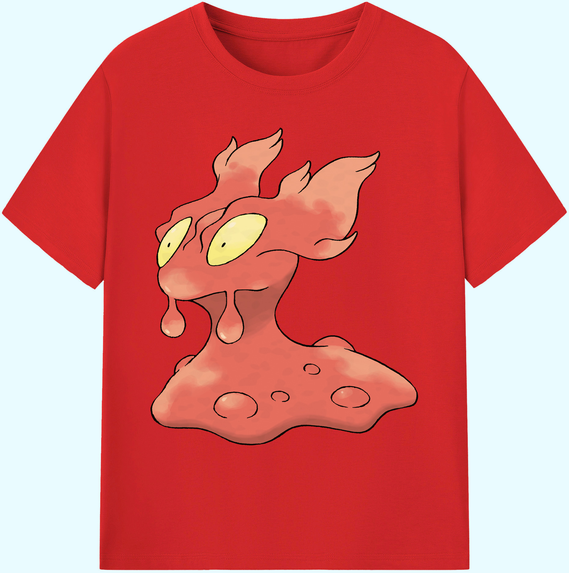 （画像用） ポケットモンスター Pokémon 綿100％ メンズ半袖Tシャツ｜肌触りやわらか＆通気性