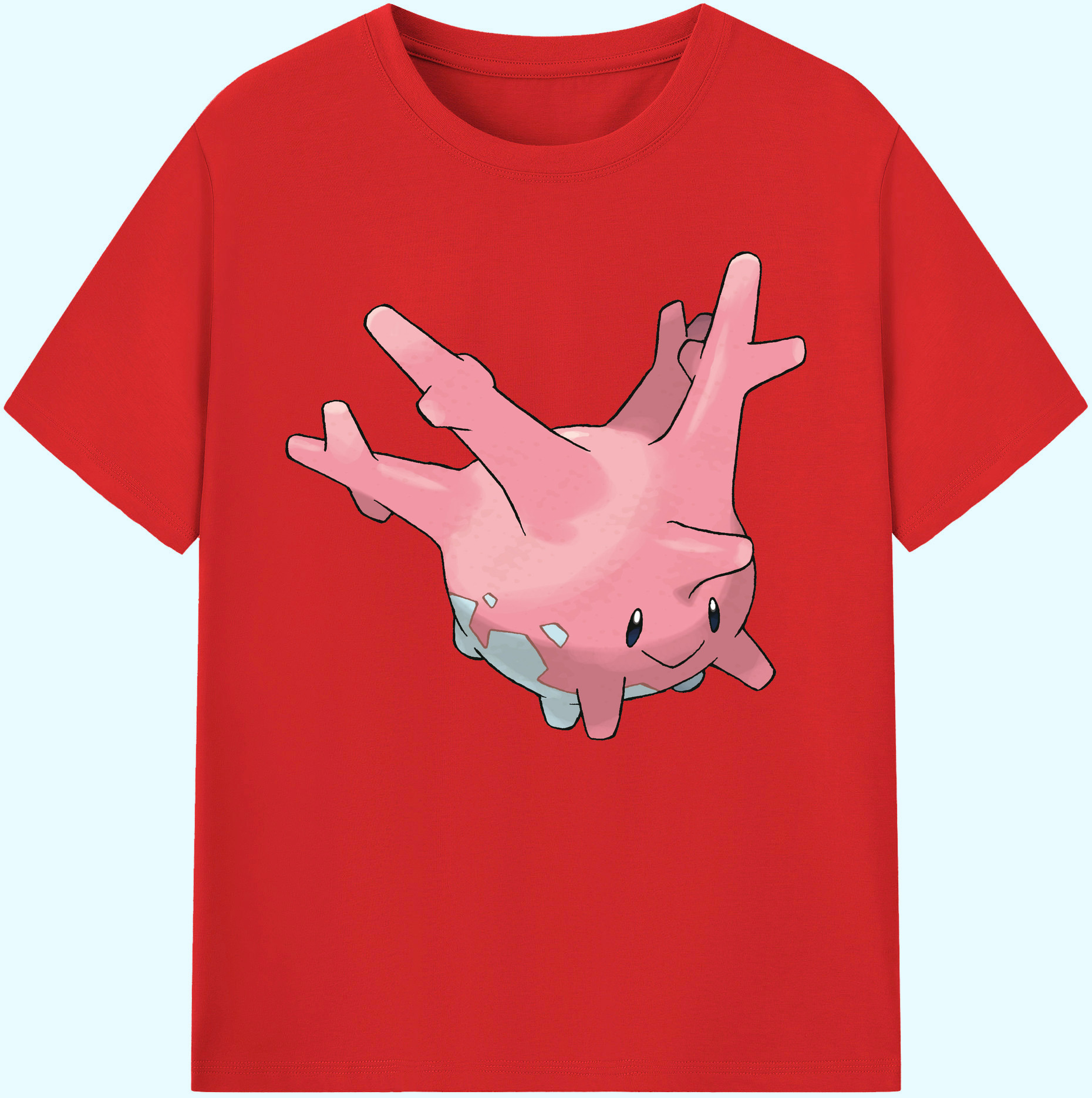 （画像用） ポケットモンスター Pokémon 綿100％ メンズ半袖Tシャツ｜肌触りやわらか＆通気性