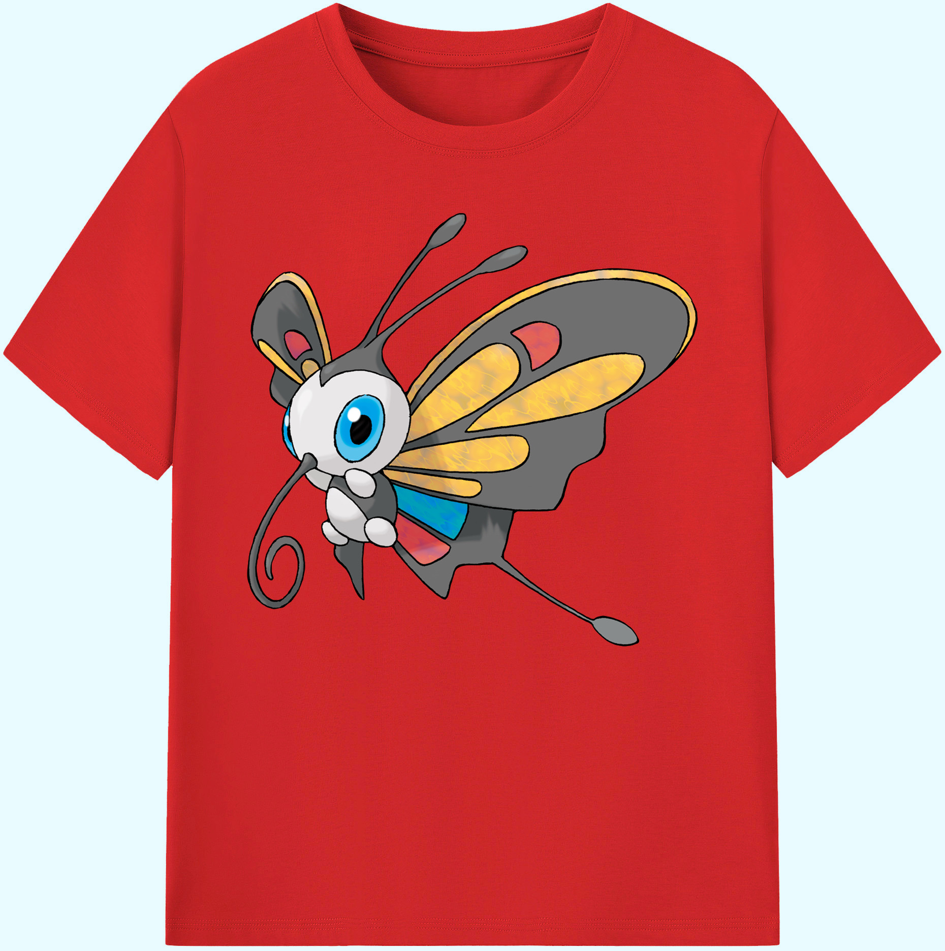（画像用） ポケットモンスター Pokémon 綿100％ メンズ半袖Tシャツ｜肌触りやわらか＆通気性
