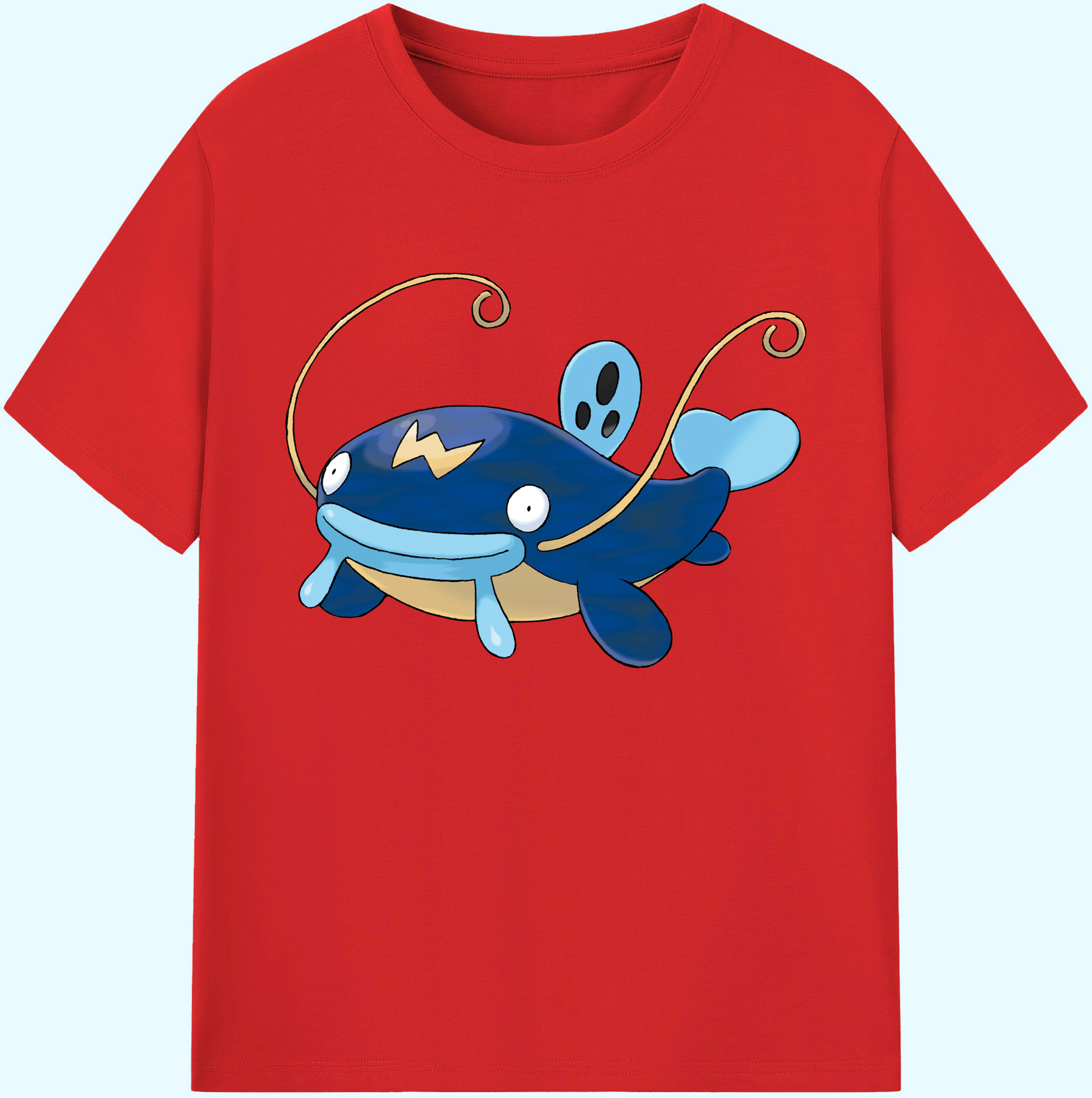 （画像用） ポケットモンスター Pokémon 綿100％ メンズ半袖Tシャツ｜肌触りやわらか＆通気性