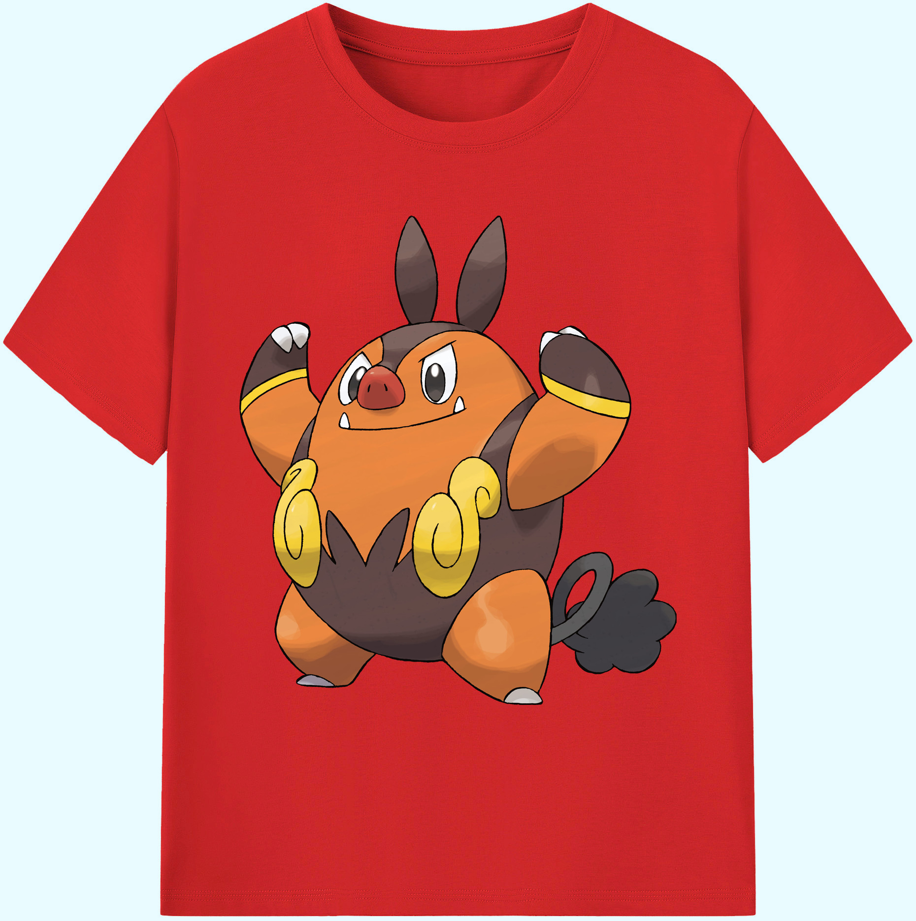 （画像用） ポケットモンスター Pokémon 綿100％ メンズ半袖Tシャツ｜肌触りやわらか＆通気性