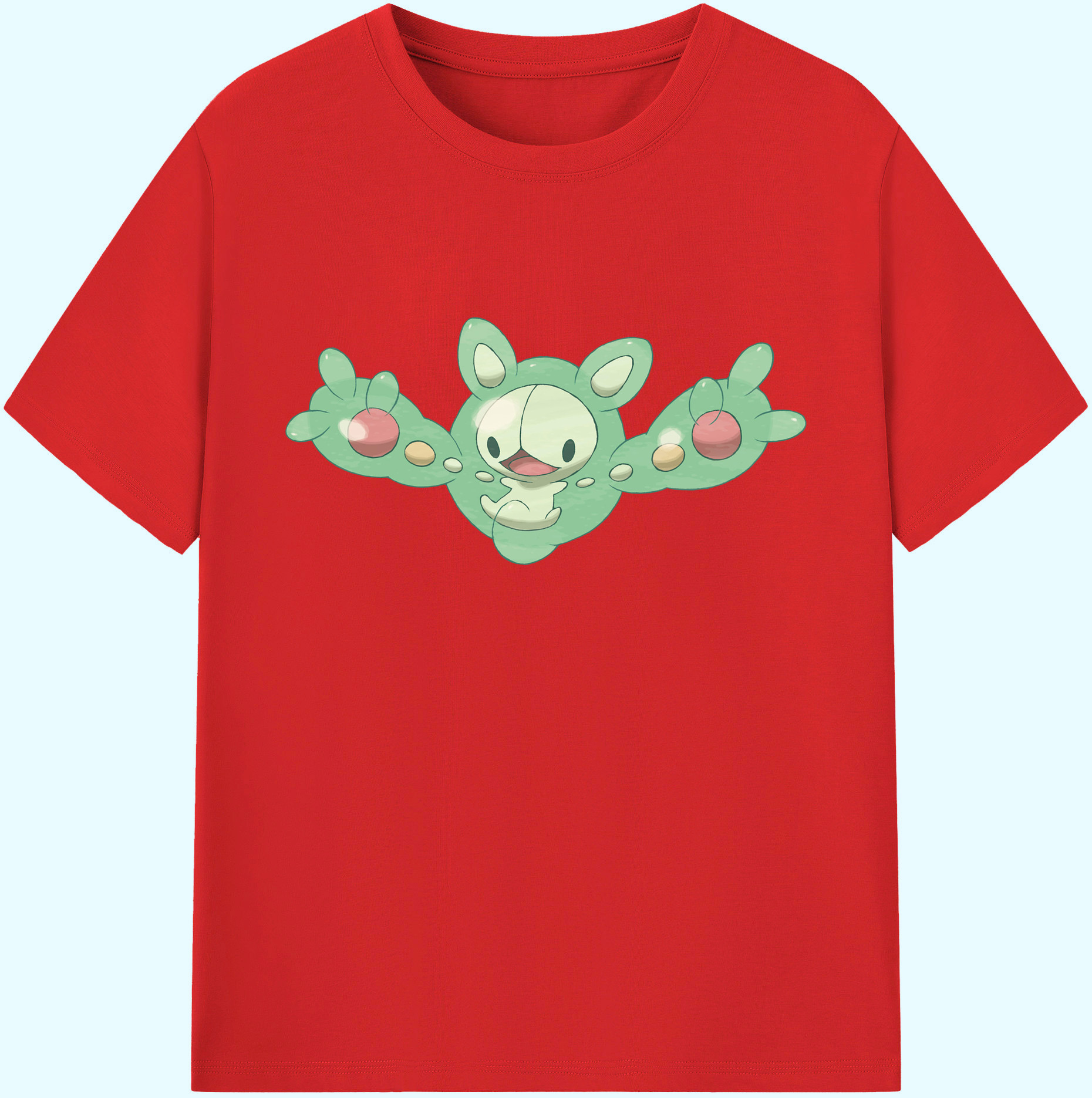 （画像用） ポケットモンスター Pokémon 綿100％ メンズ半袖Tシャツ｜肌触りやわらか＆通気性