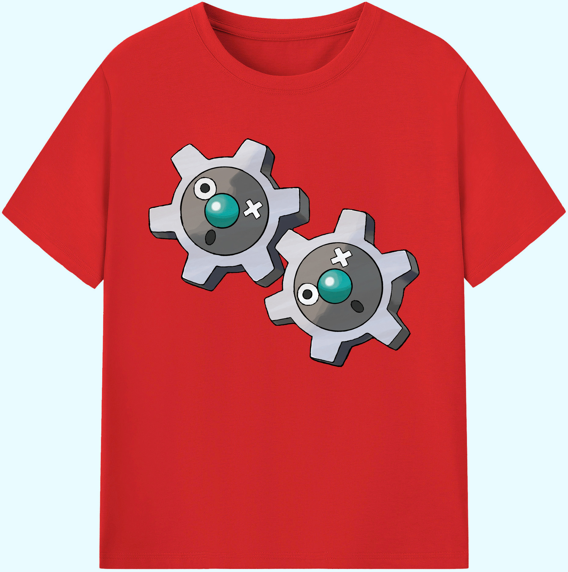 （画像用） ポケットモンスター Pokémon 綿100％ メンズ半袖Tシャツ｜肌触りやわらか＆通気性