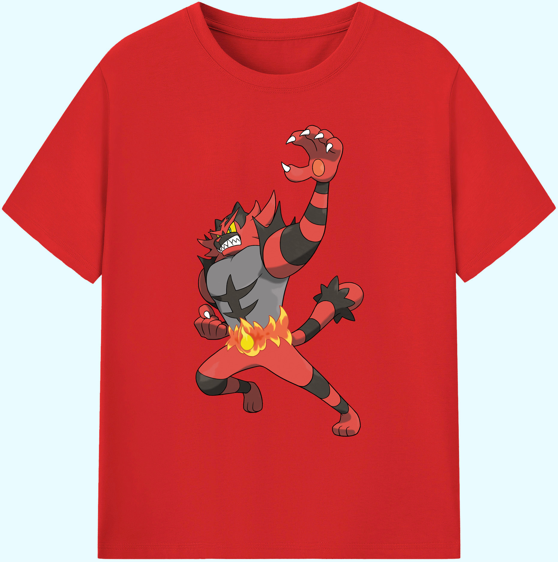 （画像用） ポケットモンスター Pokémon 綿100％ メンズ半袖Tシャツ｜肌触りやわらか＆通気性