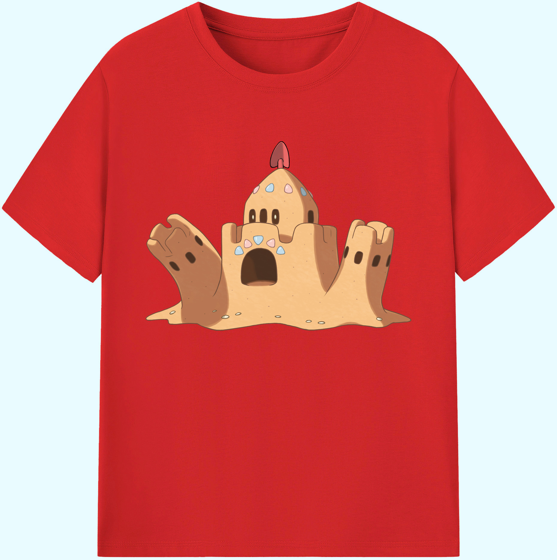 （画像用） ポケットモンスター Pokémon 綿100％ メンズ半袖Tシャツ｜肌触りやわらか＆通気性