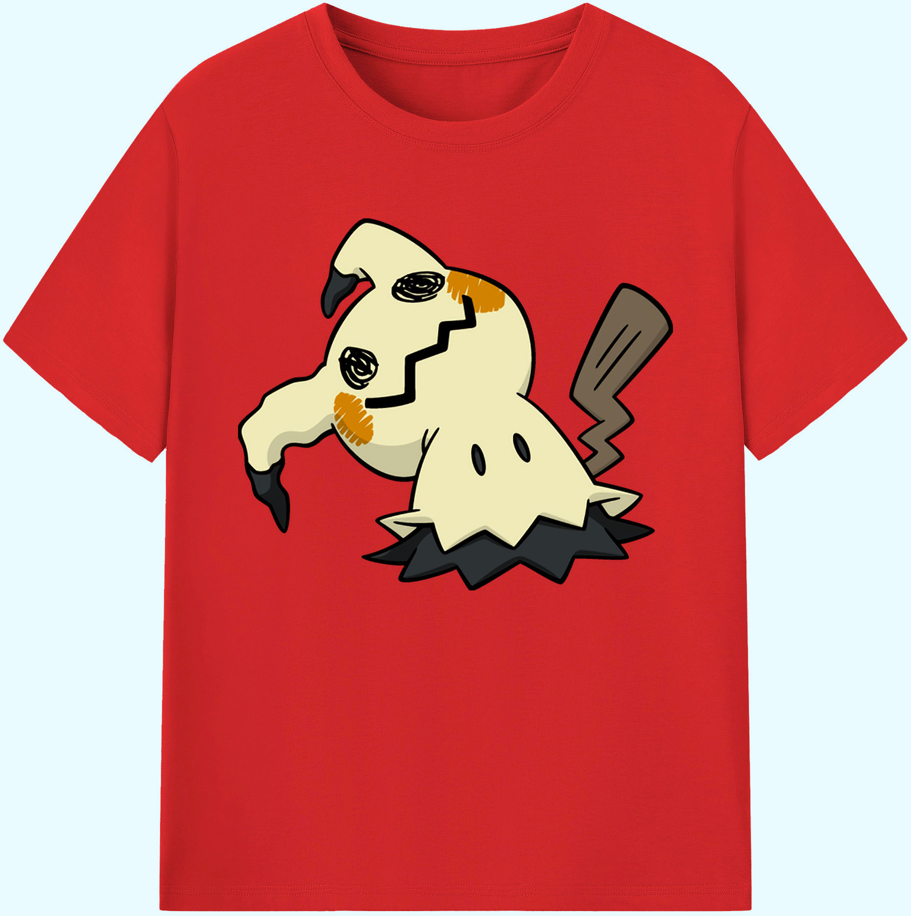 （画像用） ポケットモンスター Pokémon 綿100％ メンズ半袖Tシャツ｜肌触りやわらか＆通気性