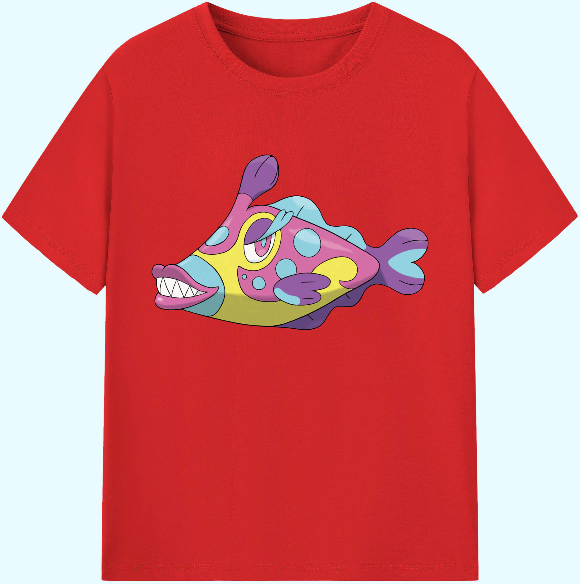 （画像用） ポケットモンスター Pokémon 綿100％ メンズ半袖Tシャツ｜肌触りやわらか＆通気性