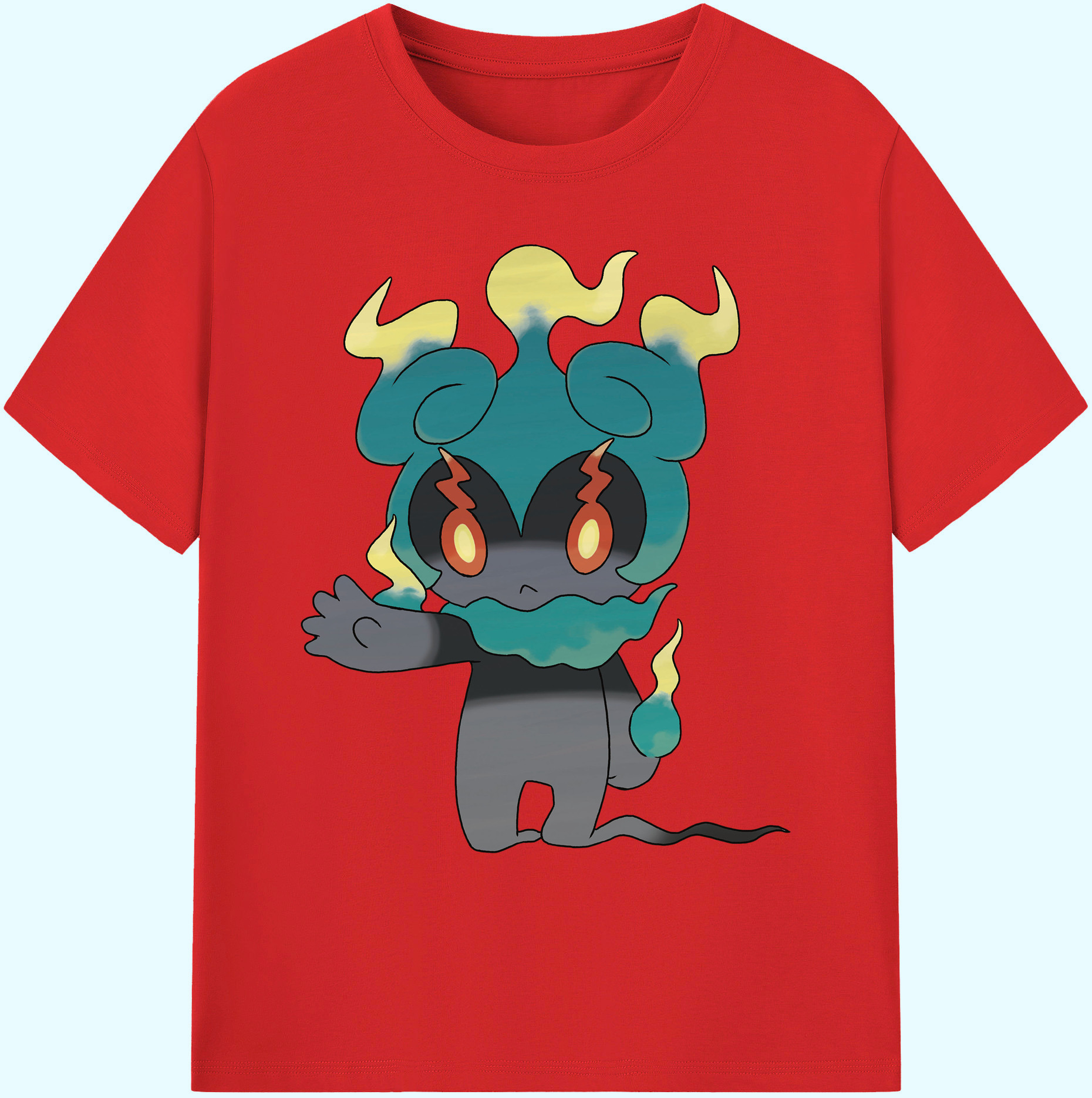 （画像用） ポケットモンスター Pokémon 綿100％ メンズ半袖Tシャツ｜肌触りやわらか＆通気性