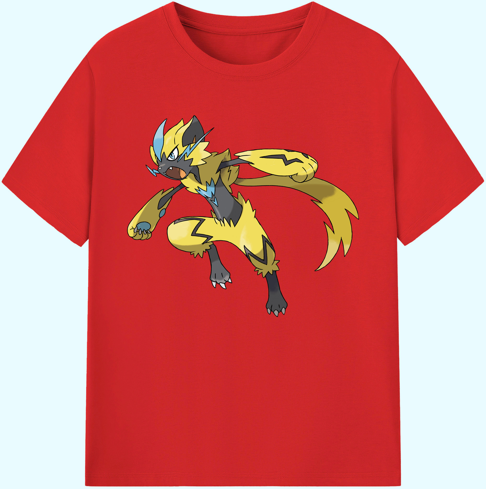 （画像用） ポケットモンスター Pokémon 綿100％ メンズ半袖Tシャツ｜肌触りやわらか＆通気性