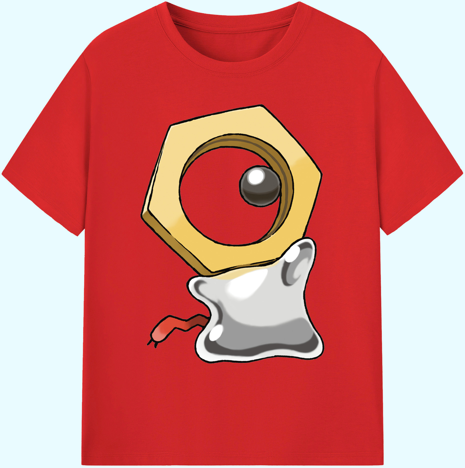 （画像用） ポケットモンスター Pokémon 綿100％ メンズ半袖Tシャツ｜肌触りやわらか＆通気性