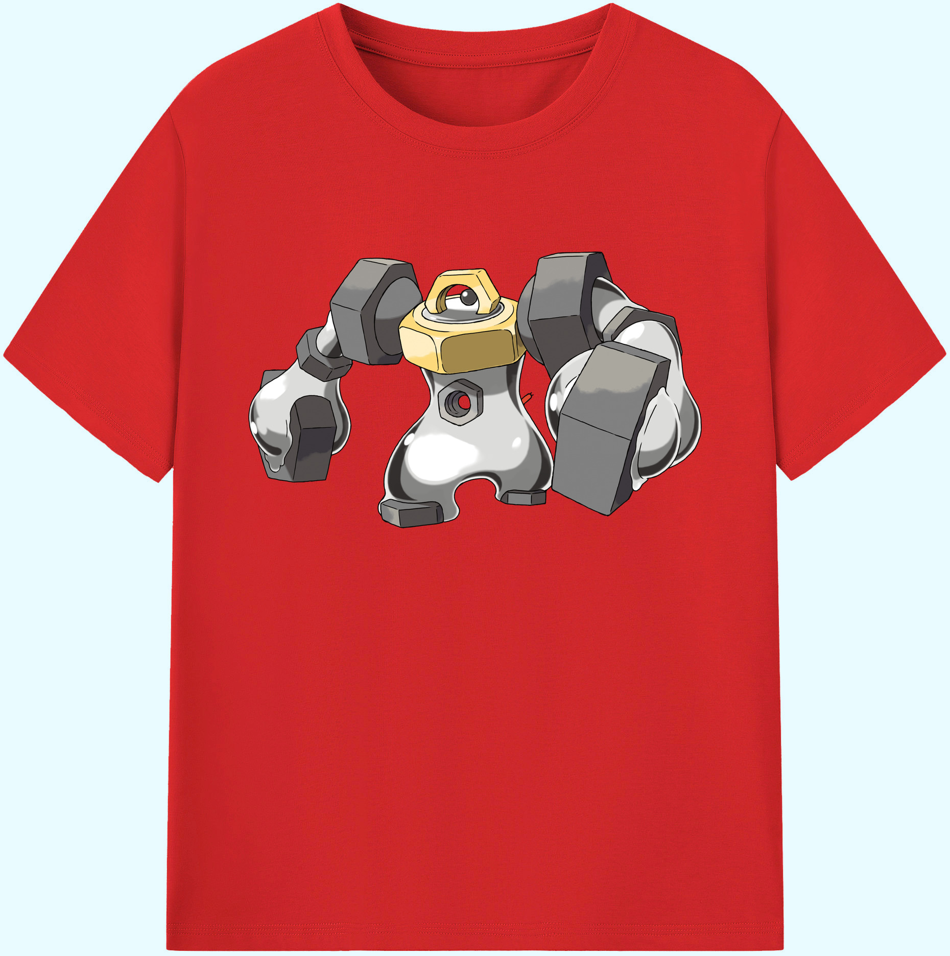 （画像用） ポケットモンスター Pokémon 綿100％ メンズ半袖Tシャツ｜肌触りやわらか＆通気性
