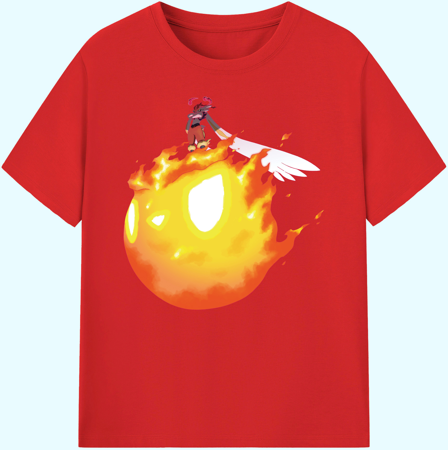 （画像用） ポケットモンスター Pokémon 綿100％ メンズ半袖Tシャツ｜肌触りやわらか＆通気性