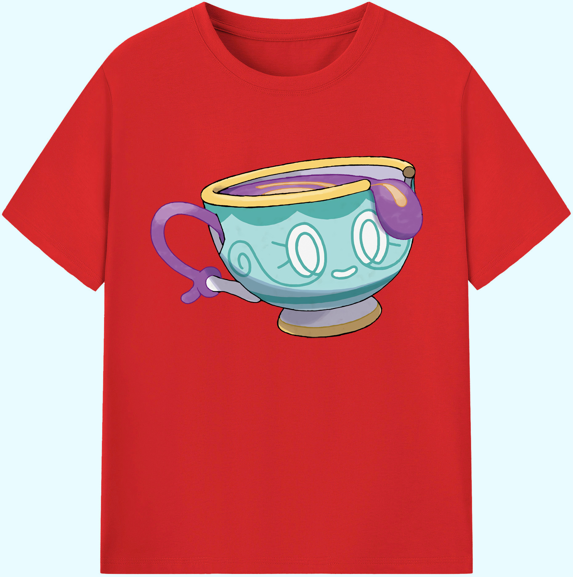 （画像用） ポケットモンスター Pokémon 綿100％ メンズ半袖Tシャツ｜肌触りやわらか＆通気性