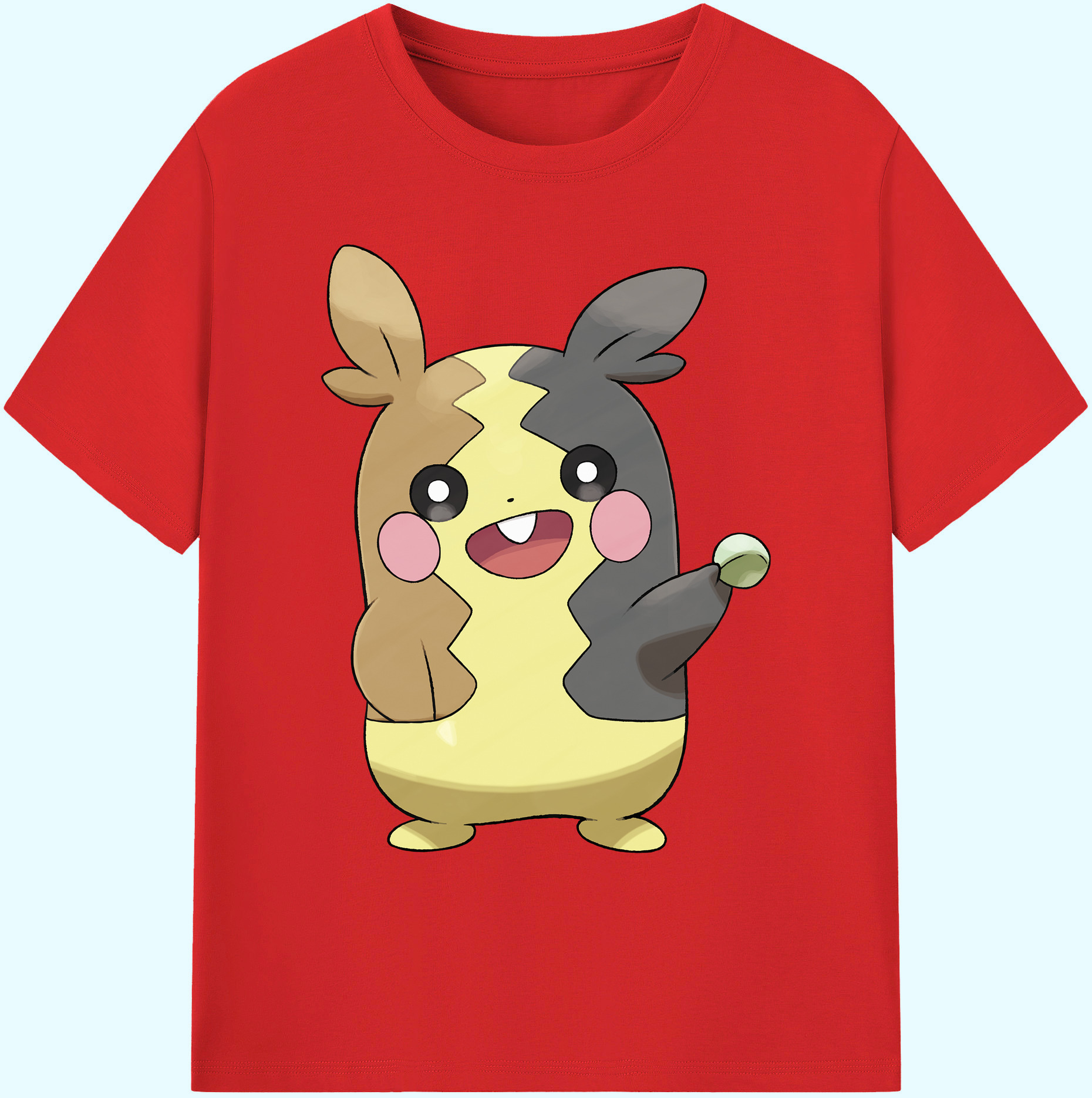（画像用） ポケットモンスター Pokémon 綿100％ メンズ半袖Tシャツ｜肌触りやわらか＆通気性
